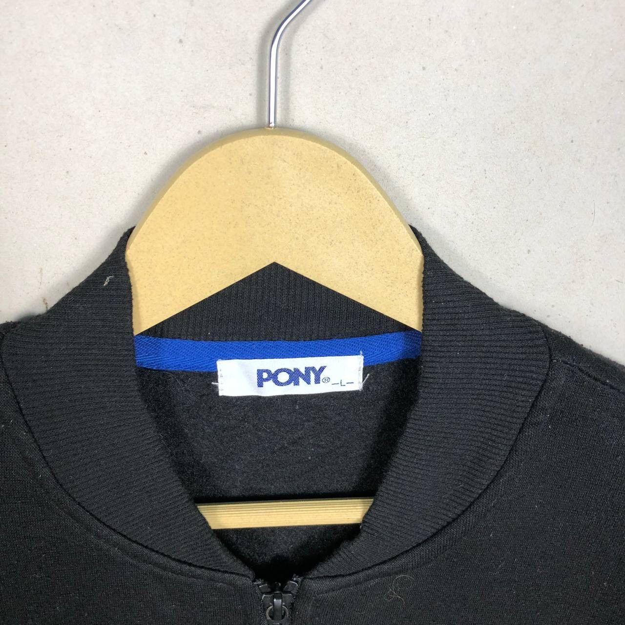 PONY × Vintage Vintage PONY Full Zipper Sweater Jacket Size US L / EU 52-54 / 3 - 5 Thumbnail