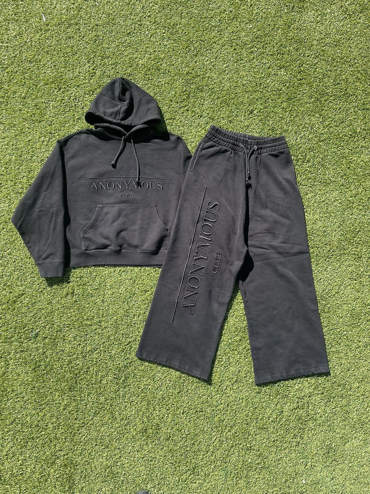 Anonymous Club Anonymous Club Black Sweatsuit Size US M / EU 48-50 / 2 - 1 Thumbnail