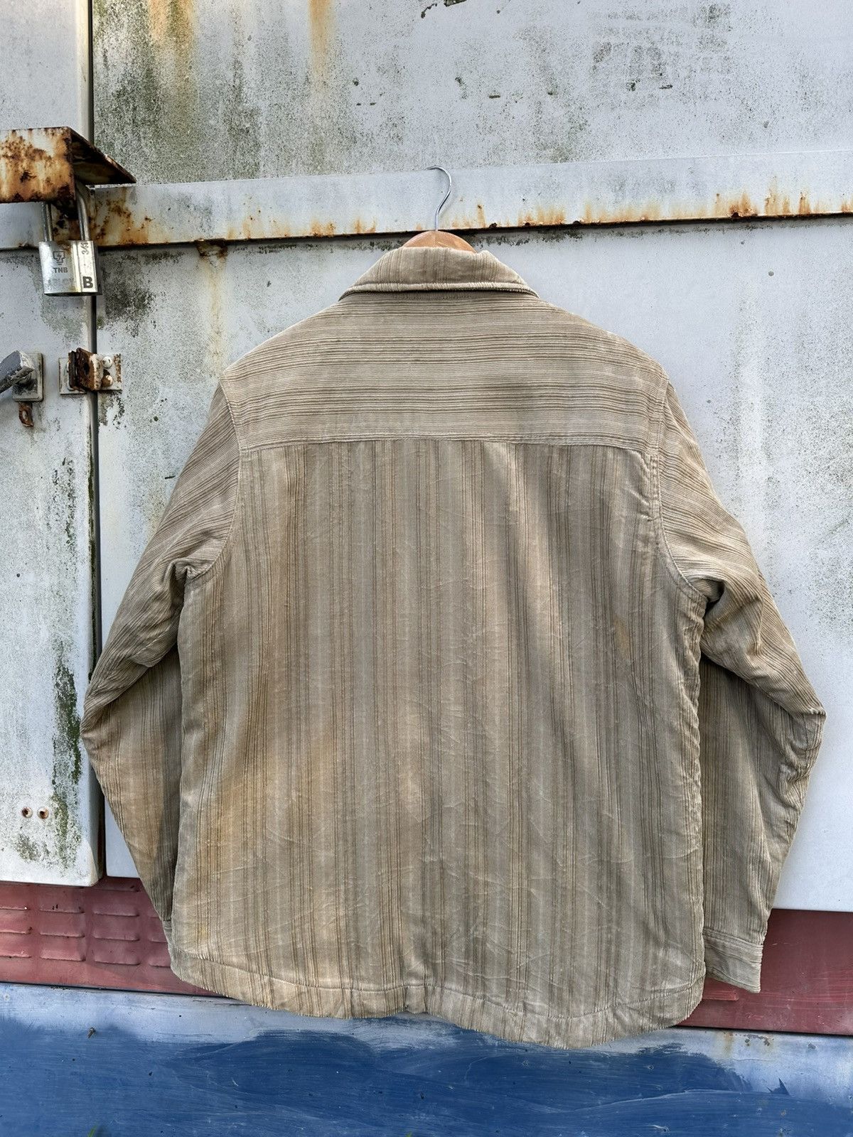Kansai Yamamoto 👹Kansai Yamamoto Brown Corduroy Fleece Lined Jacket Size US L / EU 52-54 / 3 - 8 Thumbnail