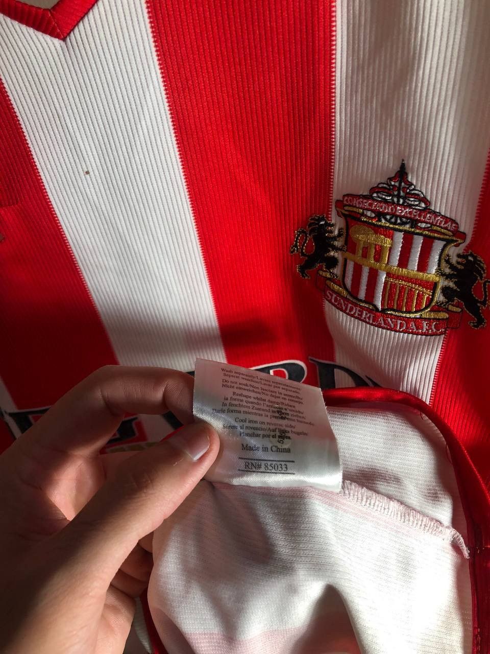 Diadora VINTAGE DIADORA FC SUNDERLAND ENGLAND SOCCER JERSEY RETRO Size US M / EU 48-50 / 2 - 8 Thumbnail