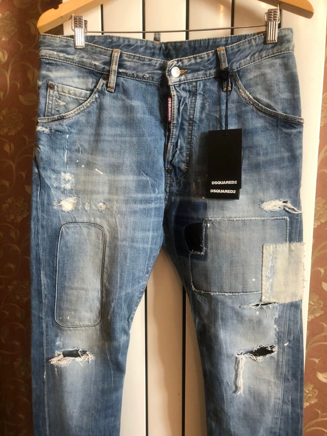 Dsquared2 Dsquared2 Distressed Patched Jeans Size 46 Size US 30 / EU 46 - 2 Thumbnail