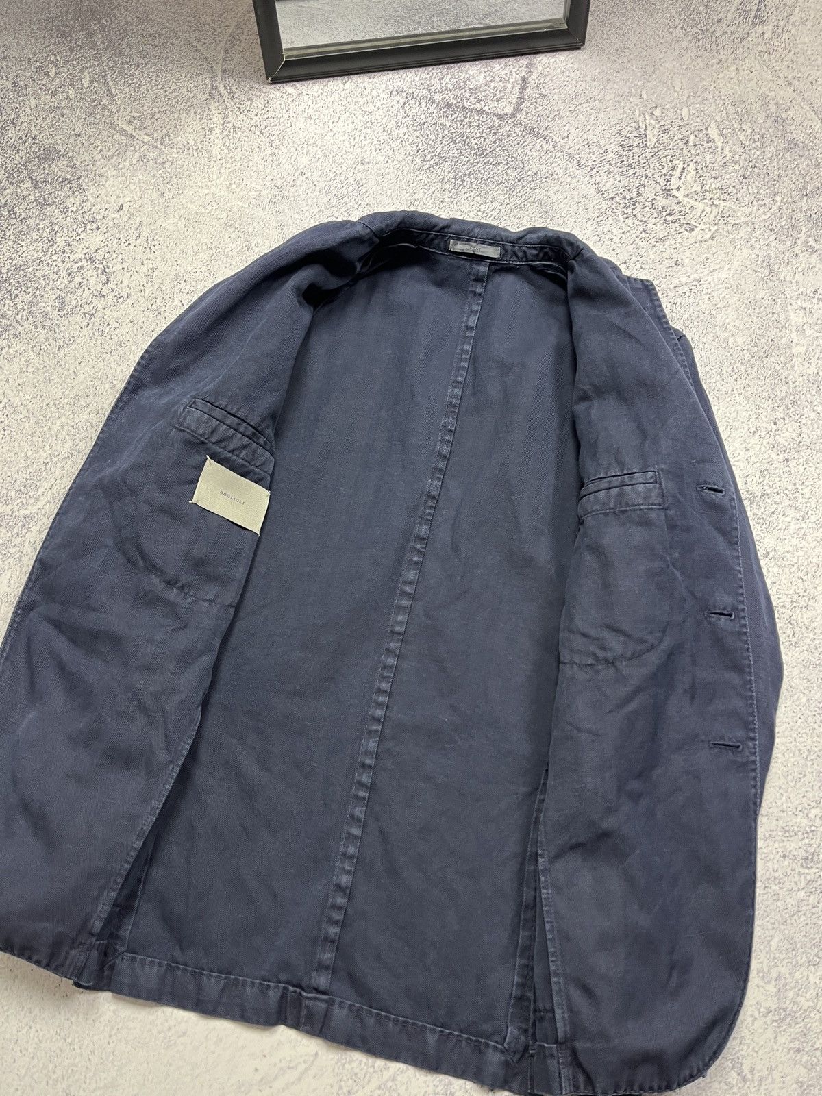 Boglioli Boglioli Navy Blazer Men’s Size 48 Size 48R - 10 Thumbnail
