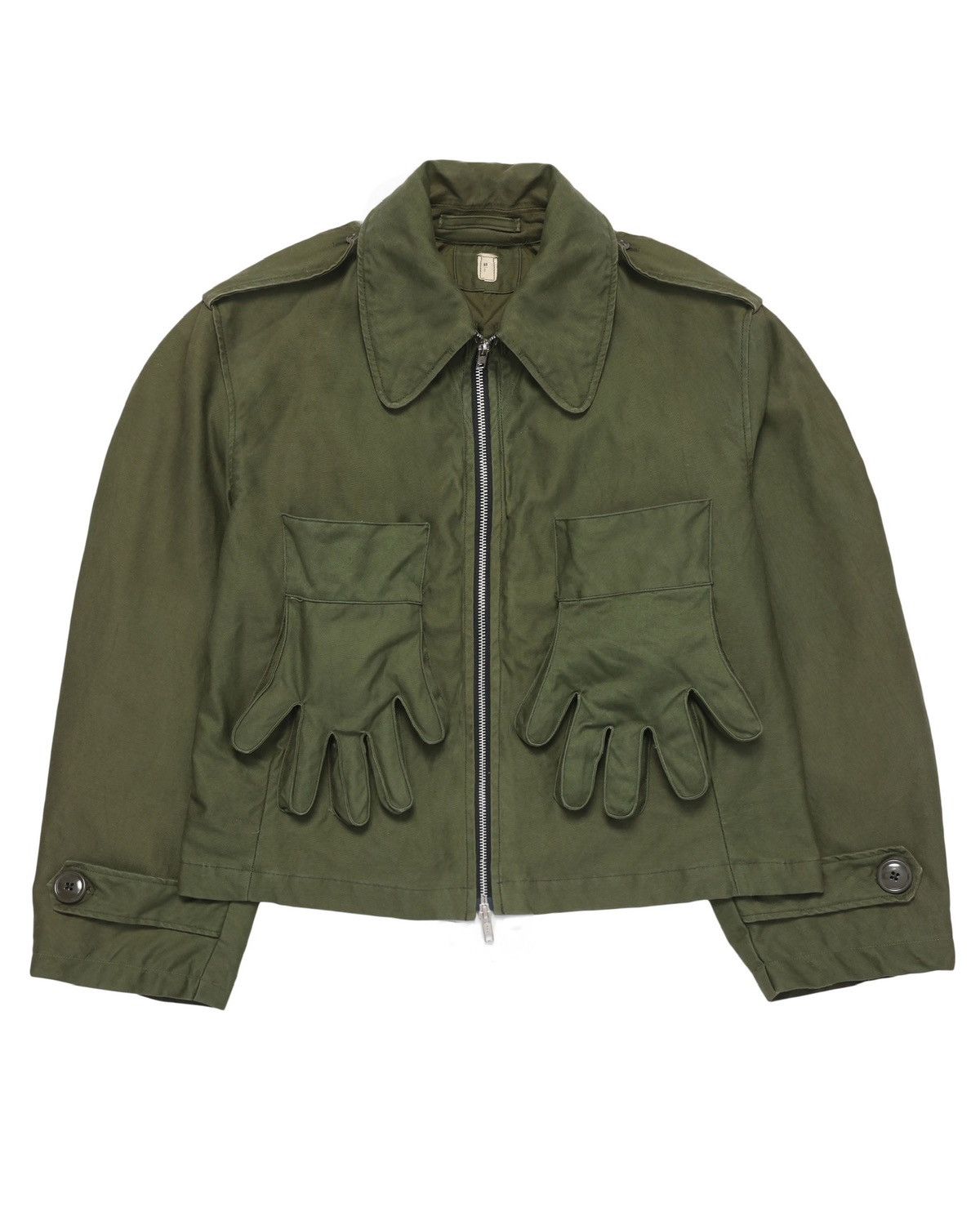 Japanese Brand Vertgarments gloves pocket cropped jacket Size US M / EU 48-50 / 2 - 2 Thumbnail