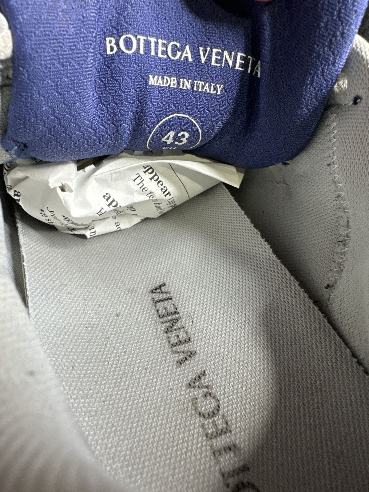 Bottega Veneta Bottega Veneta Blue Cruise Mist Orbit Sneakers Size US 10 / EU 43 - 6 Thumbnail