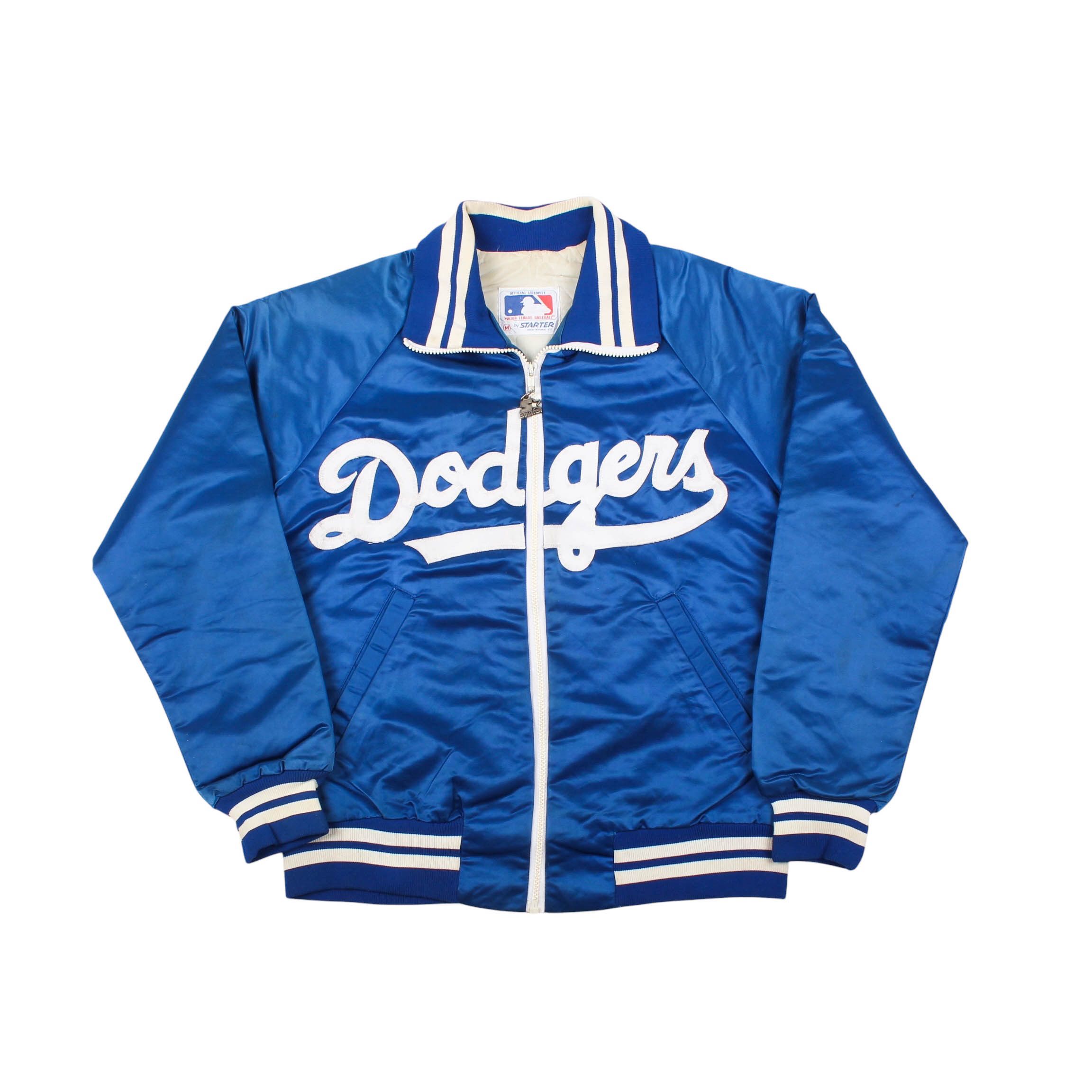 Starter LA Dodgers Starter Jacket Blue Satin MLB Baseball 90s Size US M / EU 48-50 / 2 - 1 Thumbnail