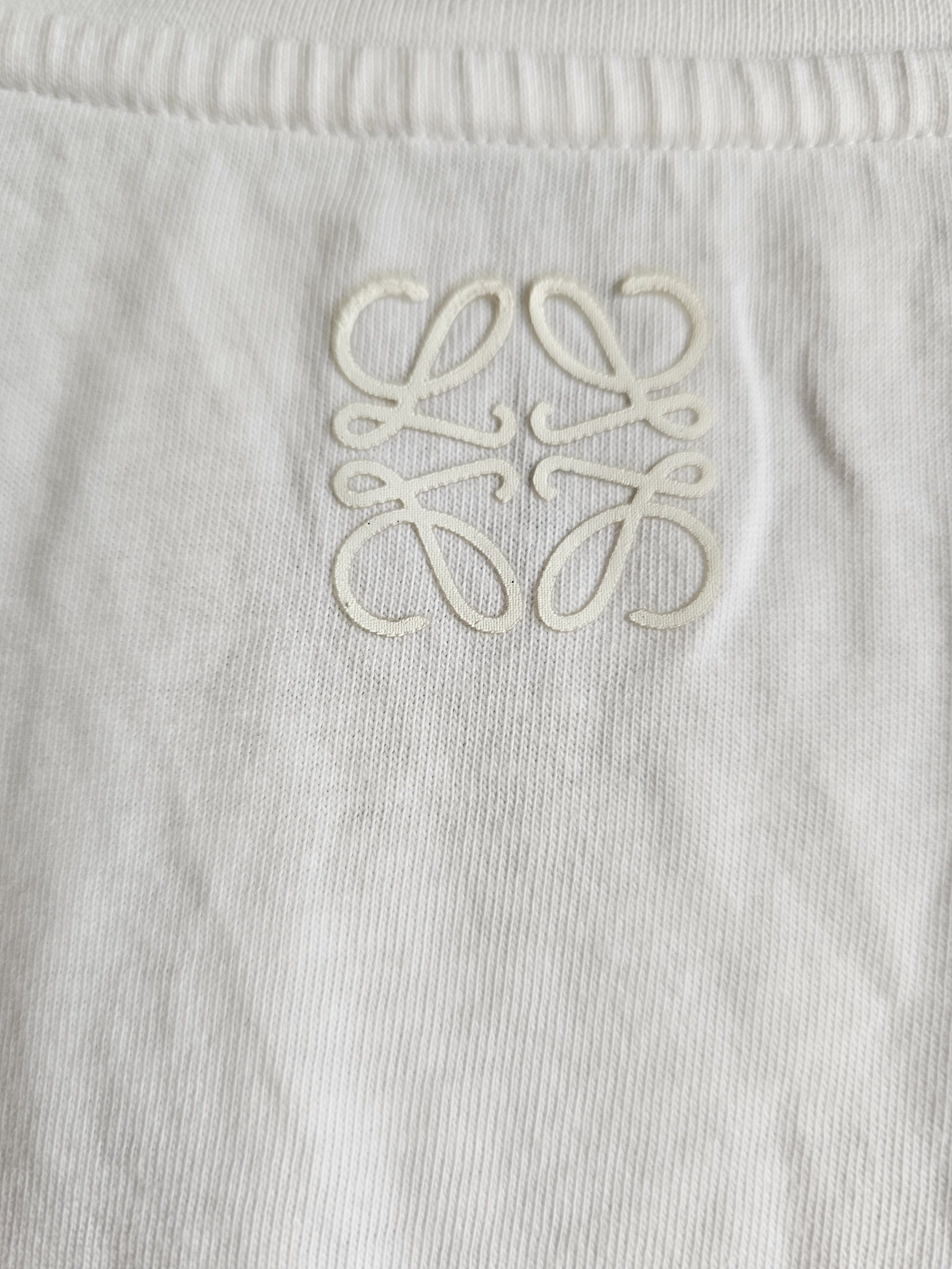 Loewe Loewe Unisex White Limited T-Shirt Size like S Size US M / EU 48-50 / 2 - 5 Thumbnail