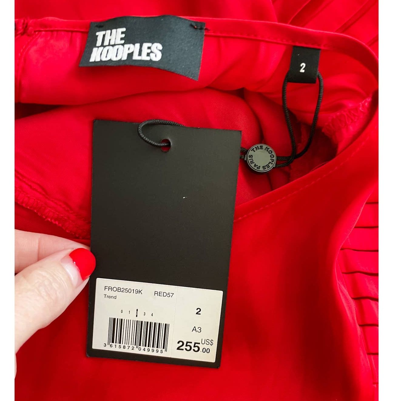 The Kooples The Kooples “Short red dress” pleated ruffle mini dress M Size M / US 6-8 / IT 42-44 - 10 Thumbnail