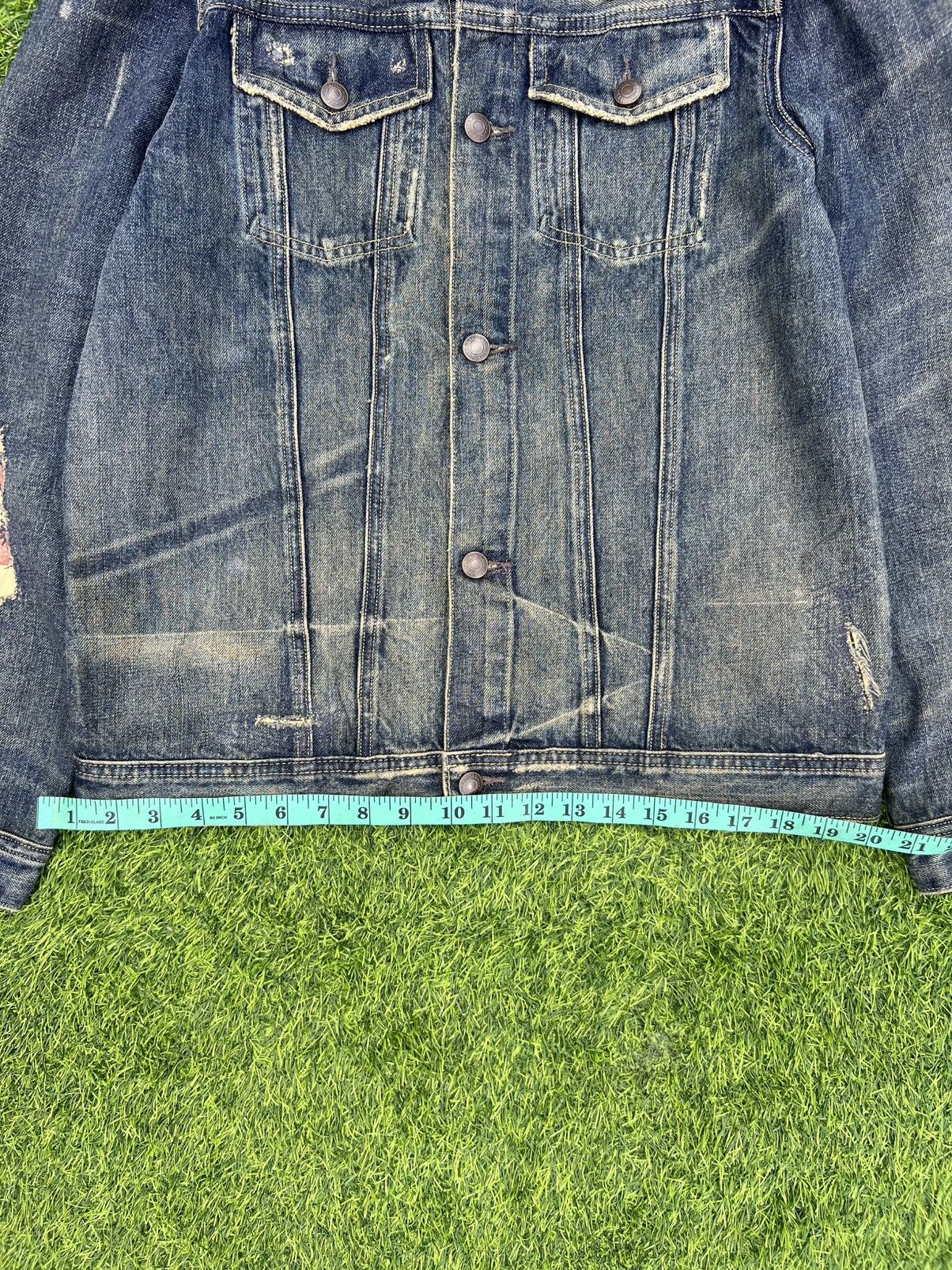 Polo Ralph Lauren Polo Ralph Lauren Distressed American 🇺🇸 Denim Trucker Jacket Size US M / EU 48-50 / 2 - 5 Thumbnail