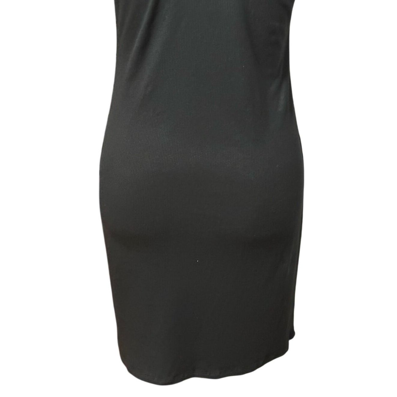 BP. BP Sheath Dress Black Stretch Jewel Neck Short Sleeve S New Size S / US 4 / IT 40 - 6 Thumbnail