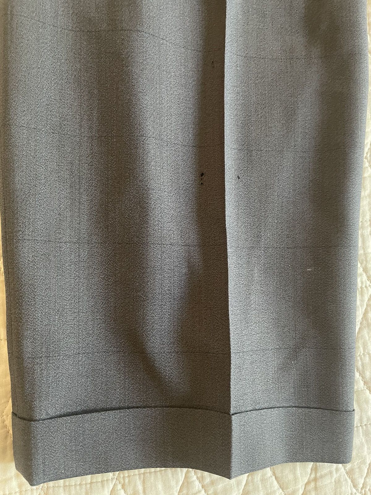Burberry × Vintage Windowpane Check Wool Suit Size 42R - 18 Thumbnail