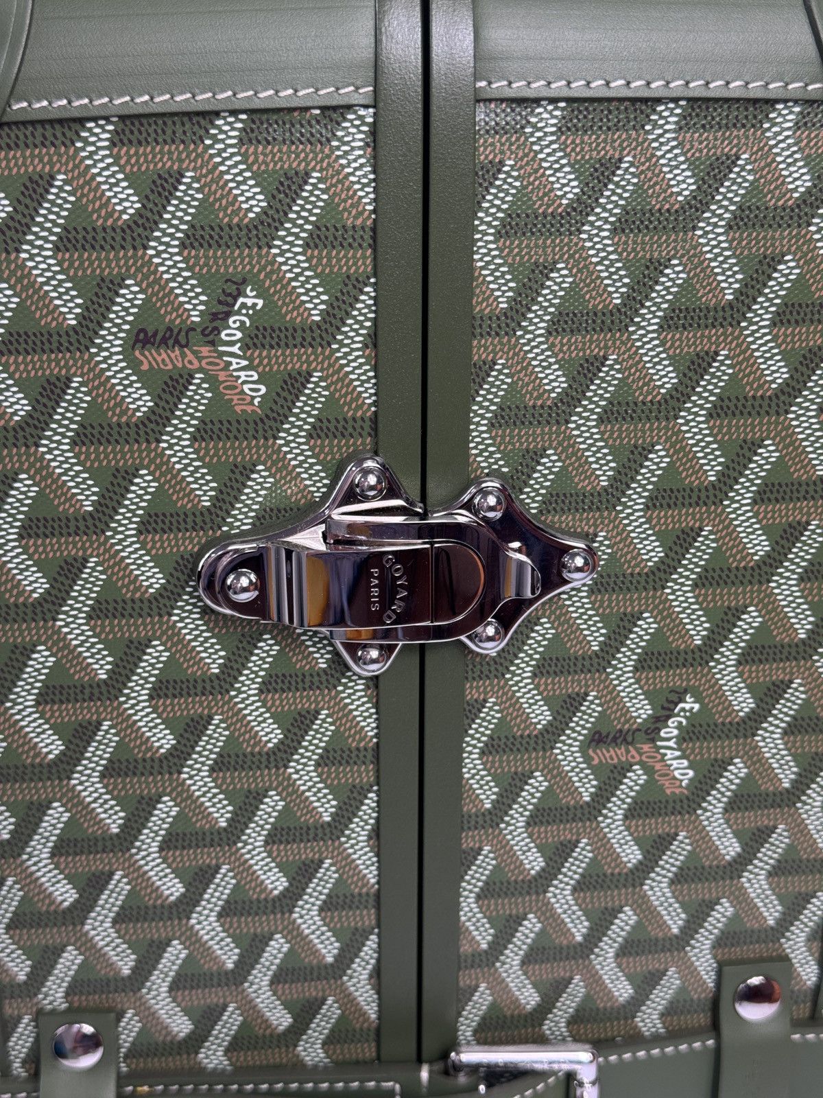 Goyard LIMITED EDITION NUMBERED #1 BOURGET PM CABIN SUITCASE RARE Size ONE SIZE - 8 Thumbnail