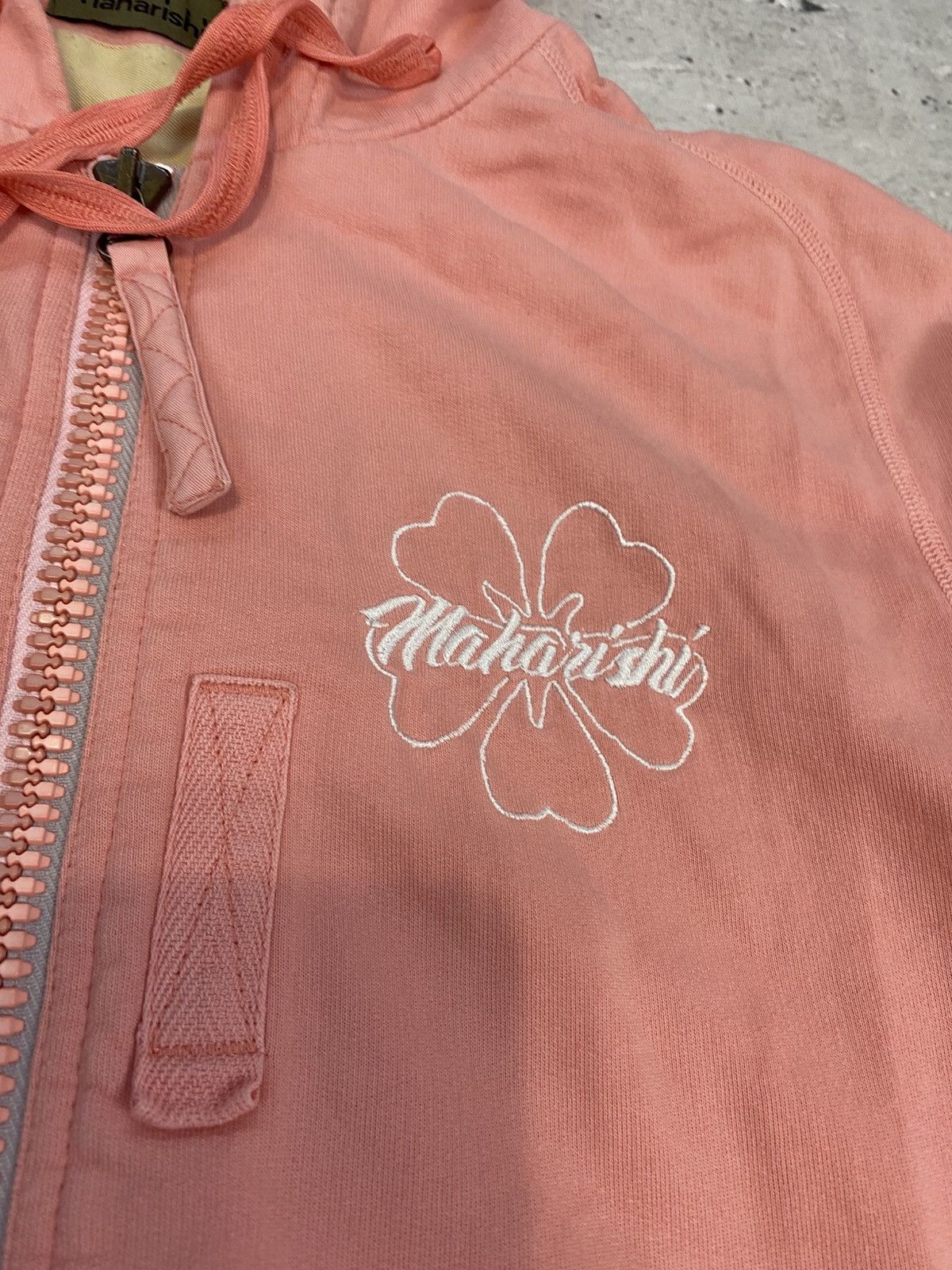 Maharishi MAHARISHI PINK ZIP UP HOODIE JACKET Size US XL / EU 56 / 4 - 4 Thumbnail