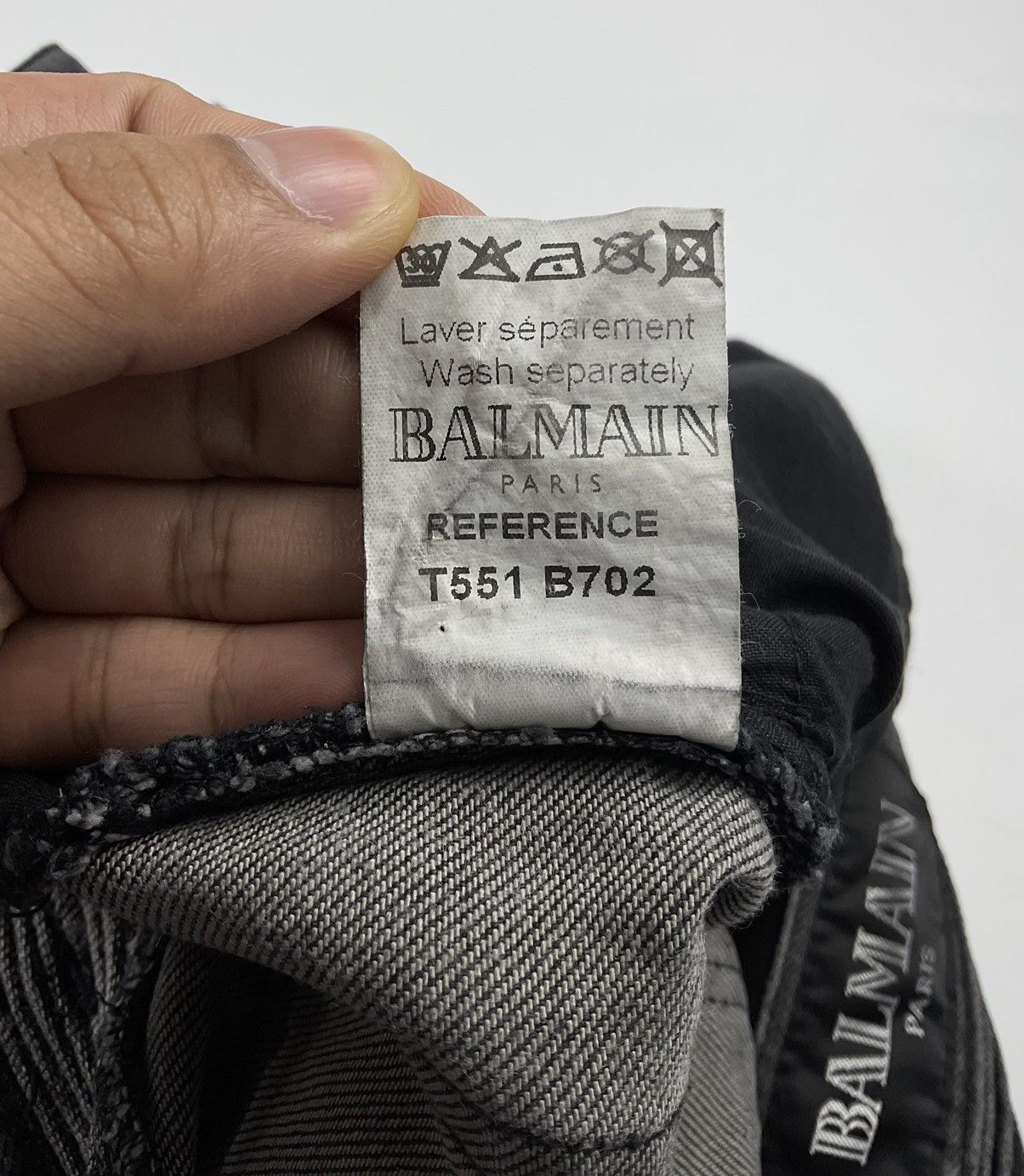 Balmain Balmain Distressed Biker Jeans Size US 32 / EU 48 - 11 Thumbnail