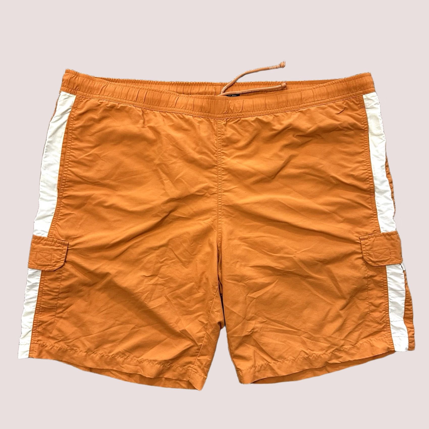 Eddie Bauer VINTAGE Eddie Bauer Swim Trunks Mens XL Orange Lined Cargo Shorts Size US 36 / EU 52 - 1 Thumbnail