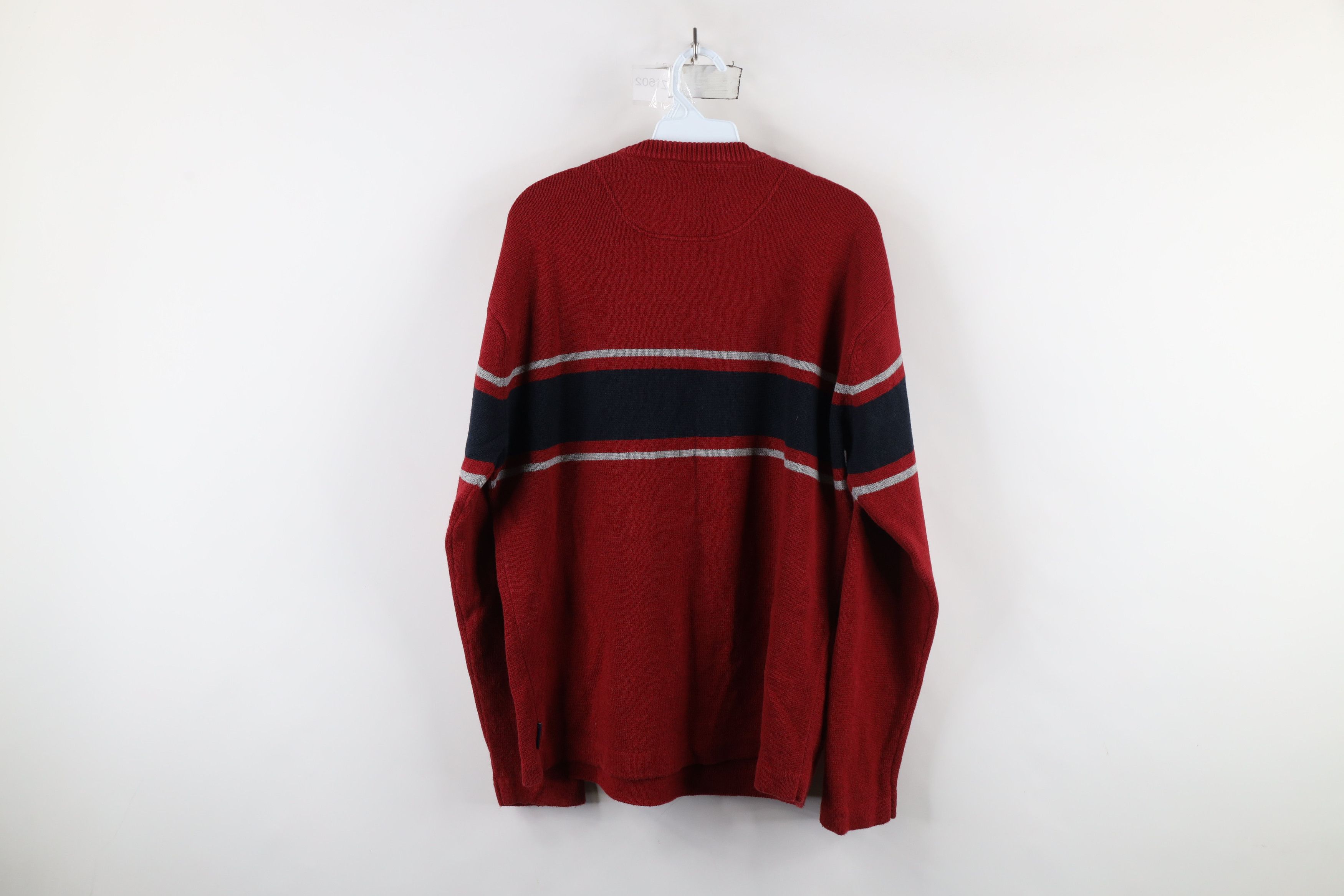 American Eagle Outfitters × Vintage Vintage 90s Y2K American Eagle Outfitters Block Knit Sweater Size US M / EU 48-50 / 2 - 9 Thumbnail