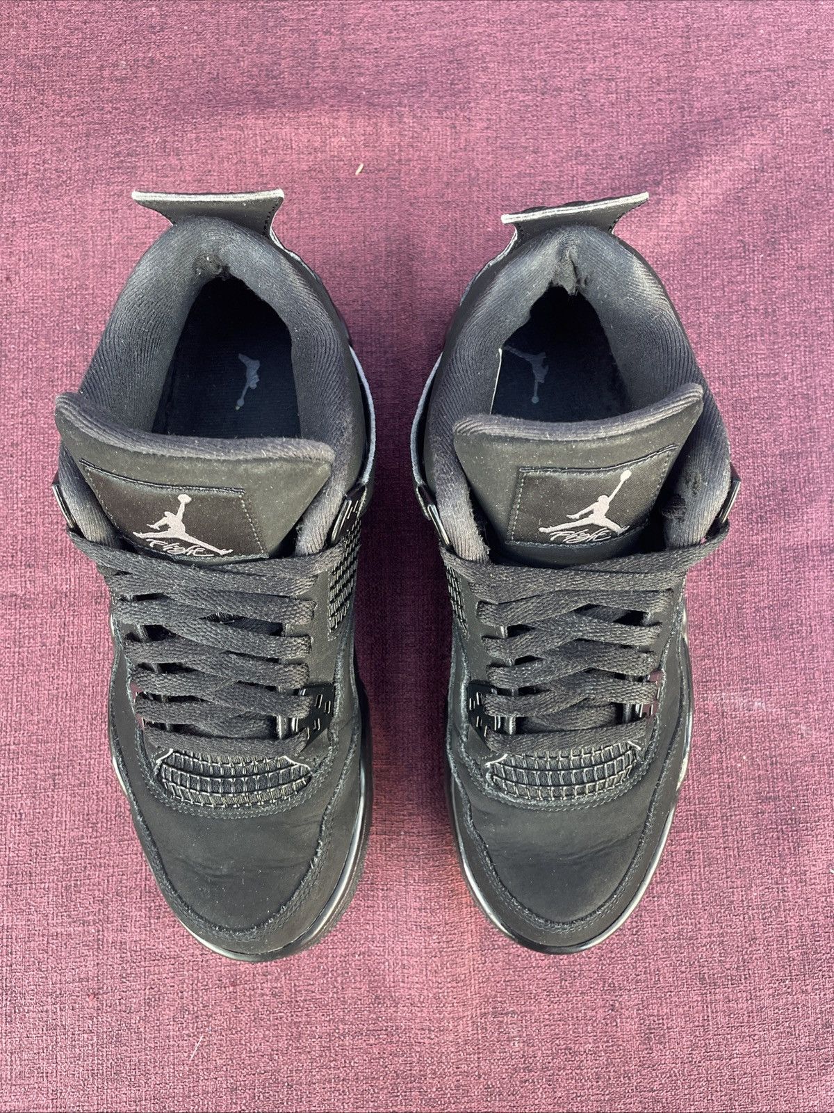 Jordan Brand × Nike Jordan 4 Black Cat gs 2020 Size 7y/8.5w Size US 8.5 / IT 38.5 - 8 Thumbnail