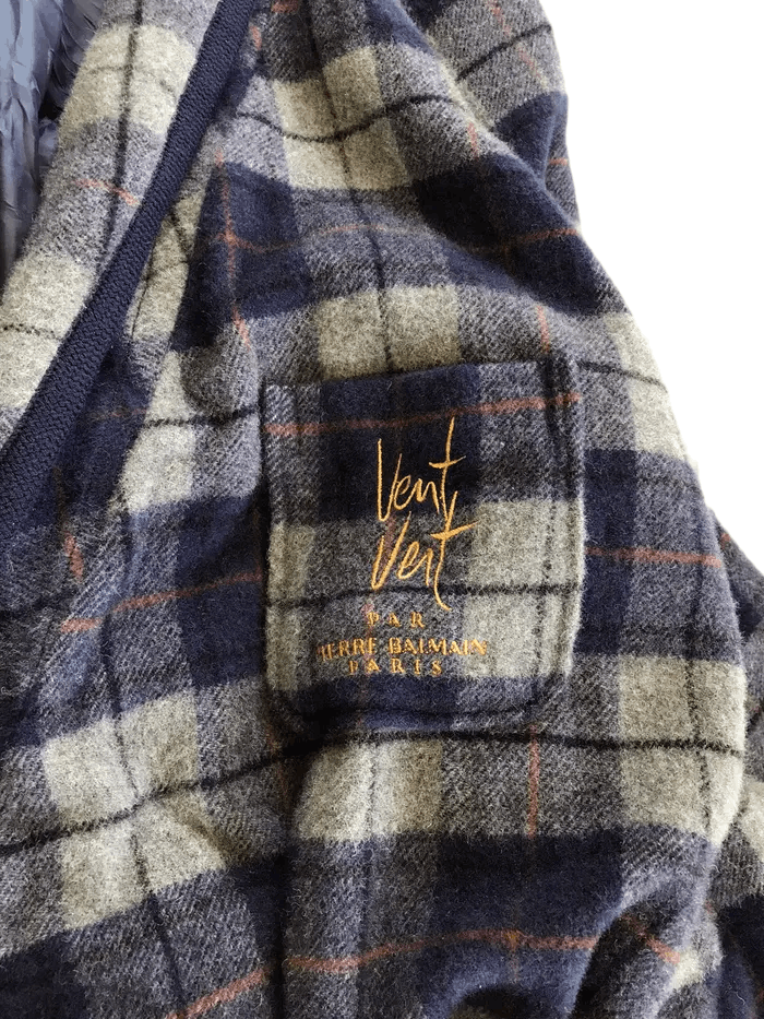 Pierre Balmain Vintage Vent Vert Pierre Balmain Wool Kimono Size US L / EU 52-54 / 3 - 6 Thumbnail