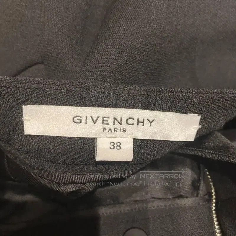 Givenchy Givenchy Summer Black Wool Women's Casual Pants . Size 39" - 3 Thumbnail