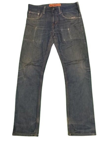 Edwin × Japanese Brand × Vintage VINTAGE EDWIN 505 SELVEDGE DENIM RARE Size US 33 - 1 Thumbnail