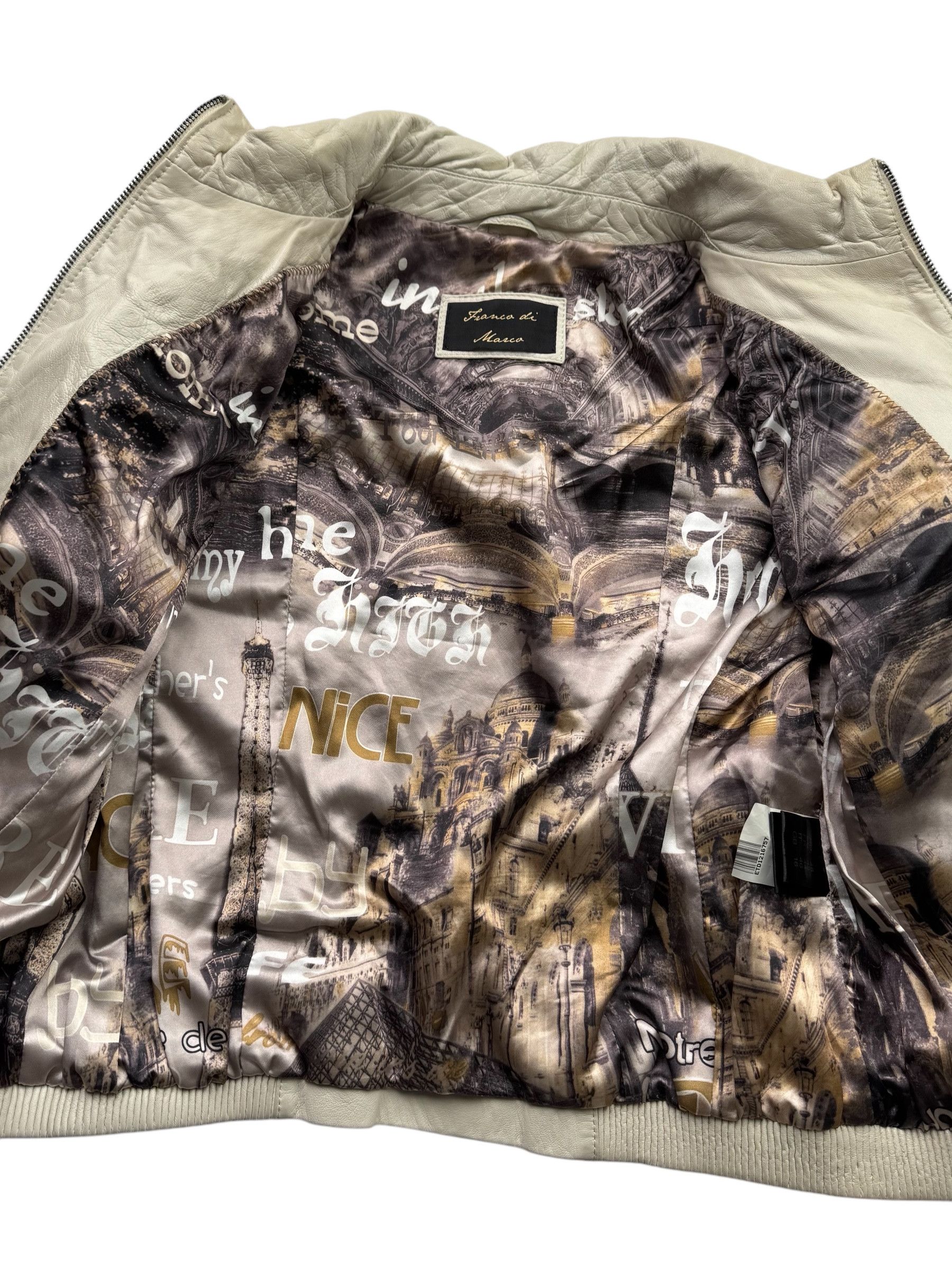 Vintage Y2K Cropped Leather Jacket W40(V9) Size M / US 6-8 / IT 42-44 - 5 Thumbnail