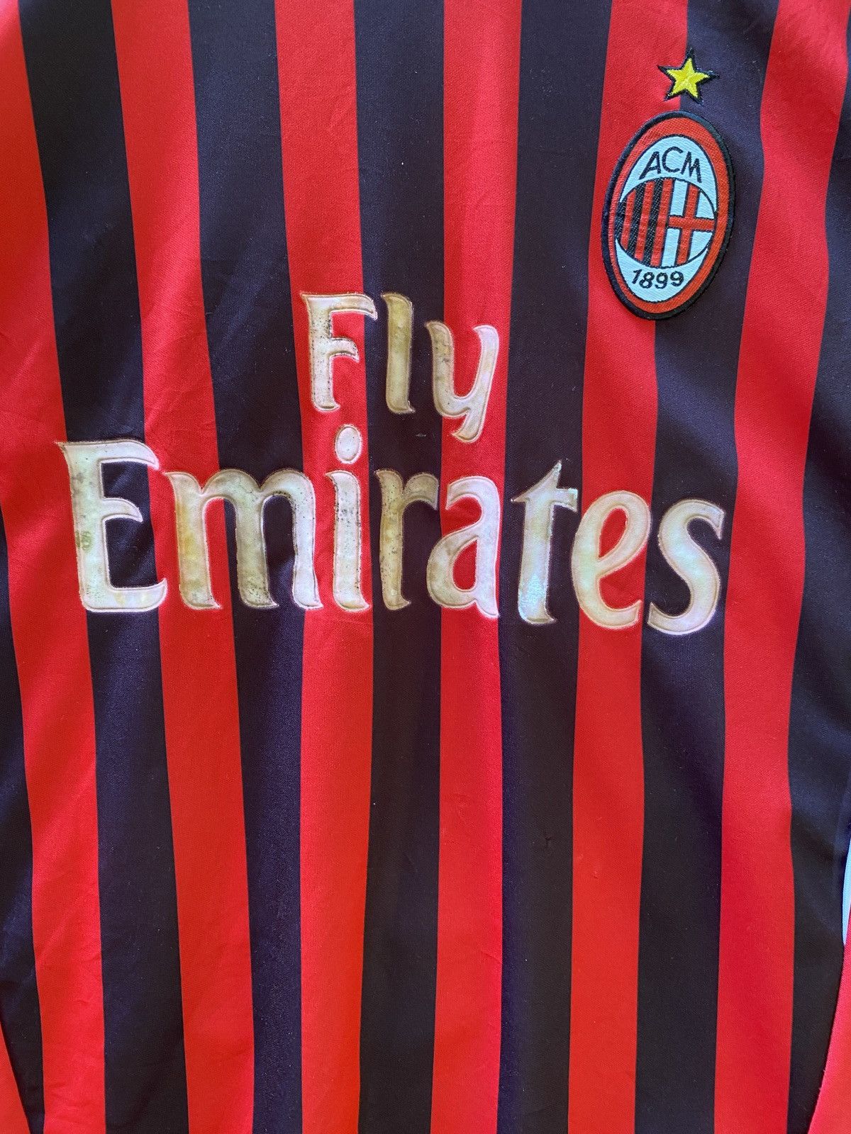 Adidas × Vintage Vintage a.c milan jersey Size US M / EU 48-50 / 2 - 8 Thumbnail