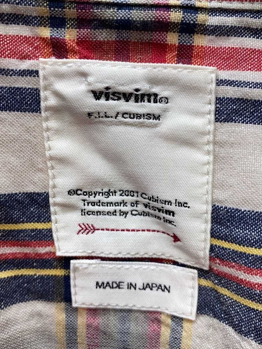 Visvim Multi Cotton Short-sleeved Shirt Ombre Ck Size US XL / EU 56 / 4 - 4 Thumbnail