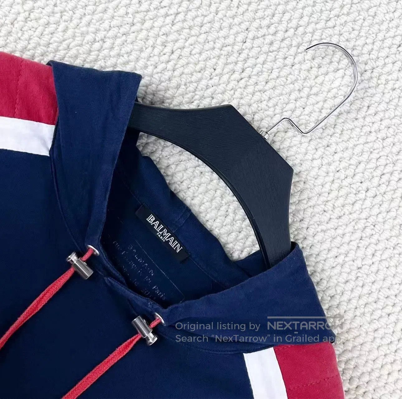 Balmain Balmain Colorblocked Hoodie for Men and Women. Size US M / EU 48-50 / 2 - 3 Thumbnail
