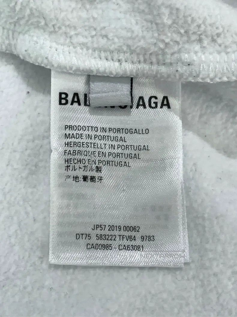 Balenciaga Balenciaga Letter Logo Printed Hooded Long Sleeve Sweater, Size US M / EU 48-50 / 2 - 4 Thumbnail
