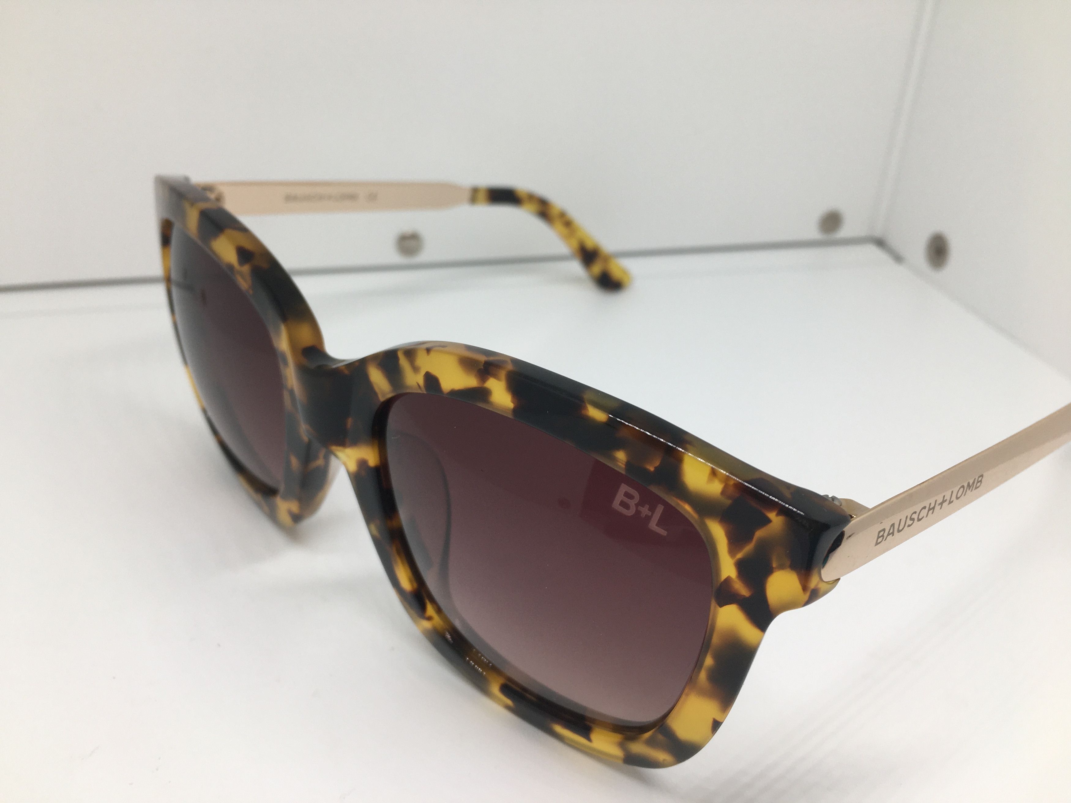 Bausch & Lomb BAUSCH+LOMB Tortoise Oversize Sunglasses Size ONE SIZE - 3 Thumbnail