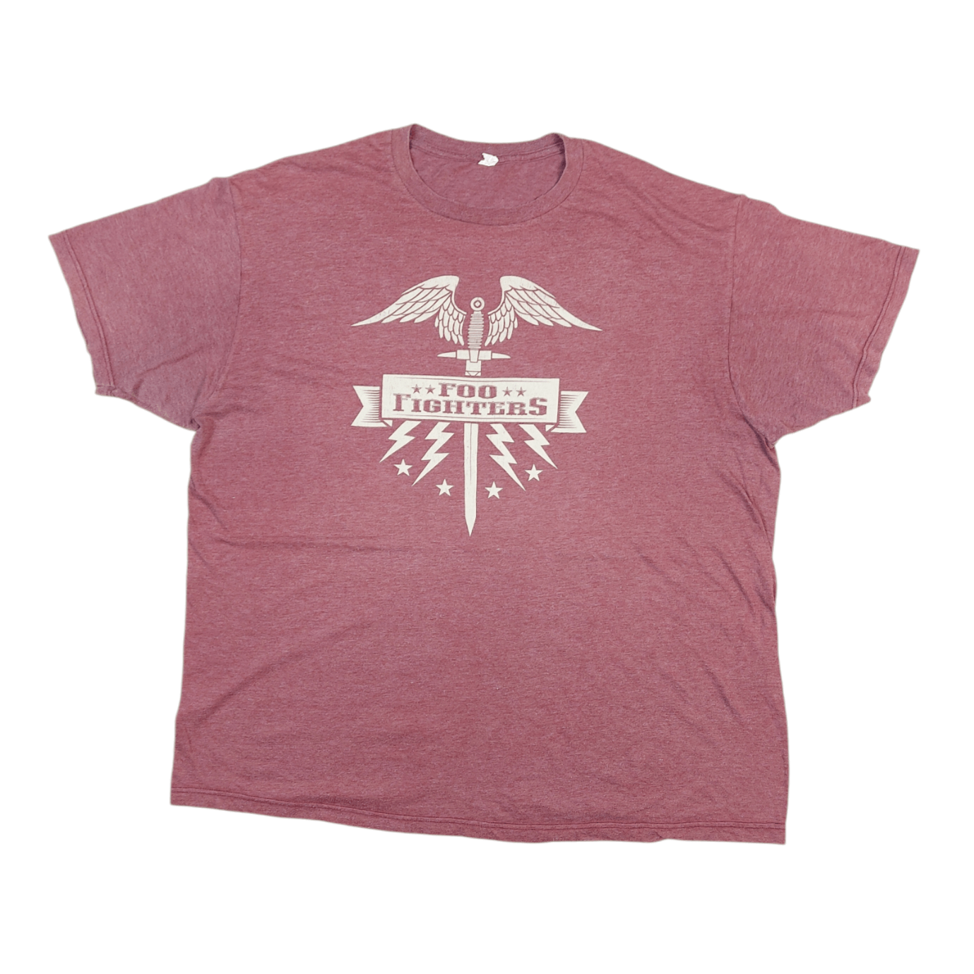 Band Tees × Vintage Vintage Y2K Foo Fighters Band merch Wing Sword TEE Size US XXL / EU 58 / 5 - 1 Thumbnail