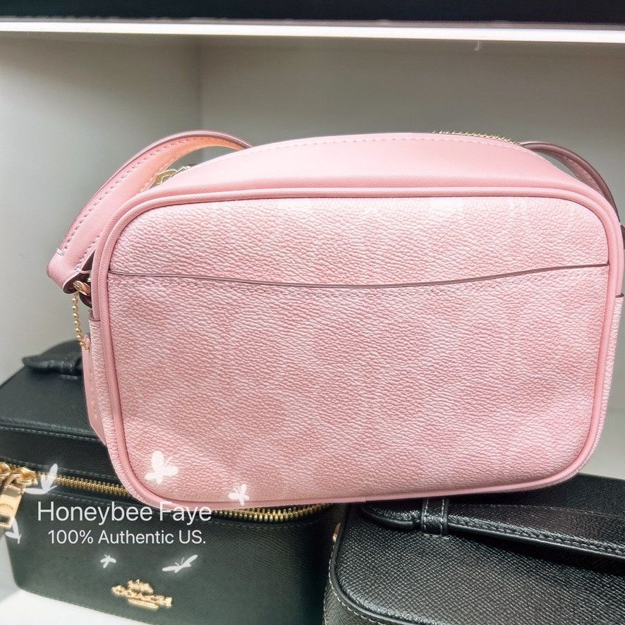 Coach NWT Coach Mini Jamie Camera Bag In Signature Canvas CY752 Size ONE SIZE - 3 Thumbnail