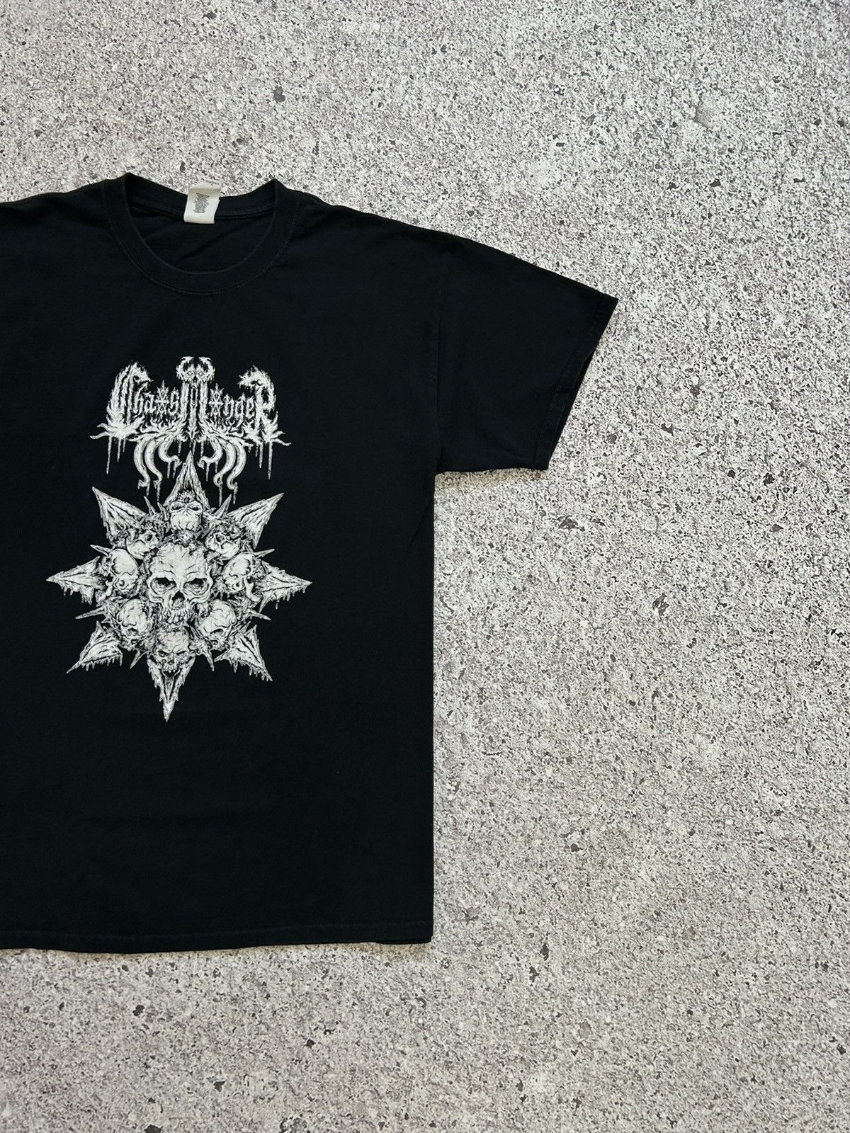 Band Tees × Vintage Vintage Chaosmonger For Chaos Shall Reign Rock Band T-Shirt Size US L / EU 52-54 / 3 - 8 Thumbnail