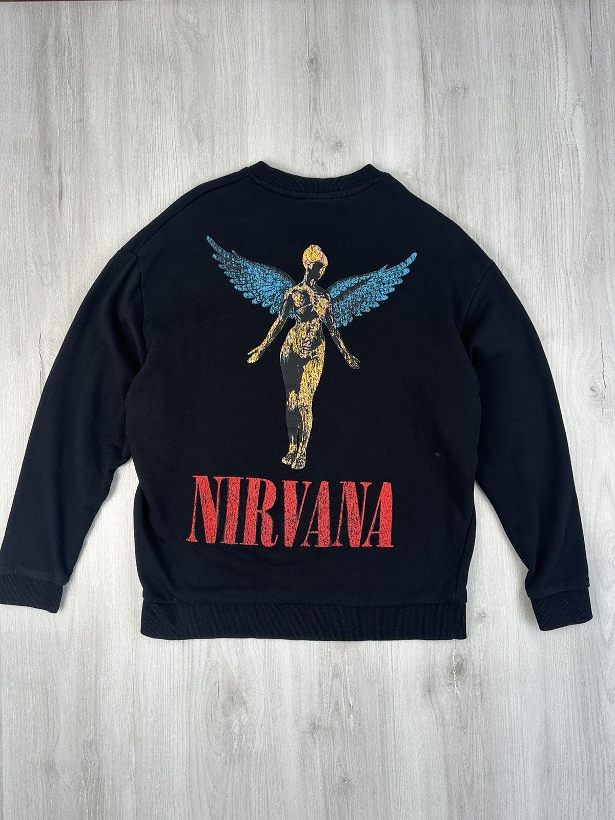 Nirvana In Utero Sweatshirt Black