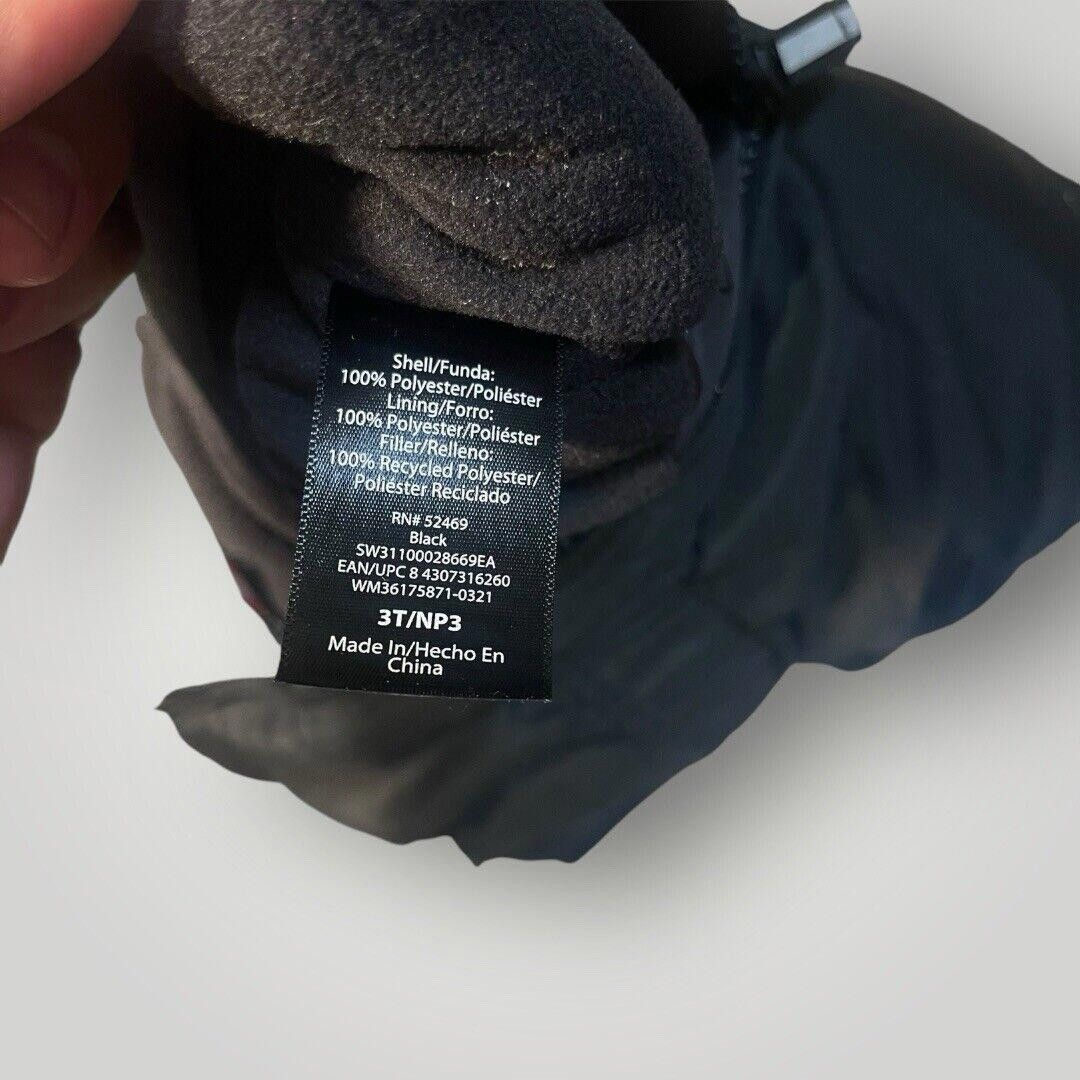 Designer Kids Black Insulated Snow Bib Overalls - Perfect Winter Gear Size US XXS / EU 40 - 6 Thumbnail