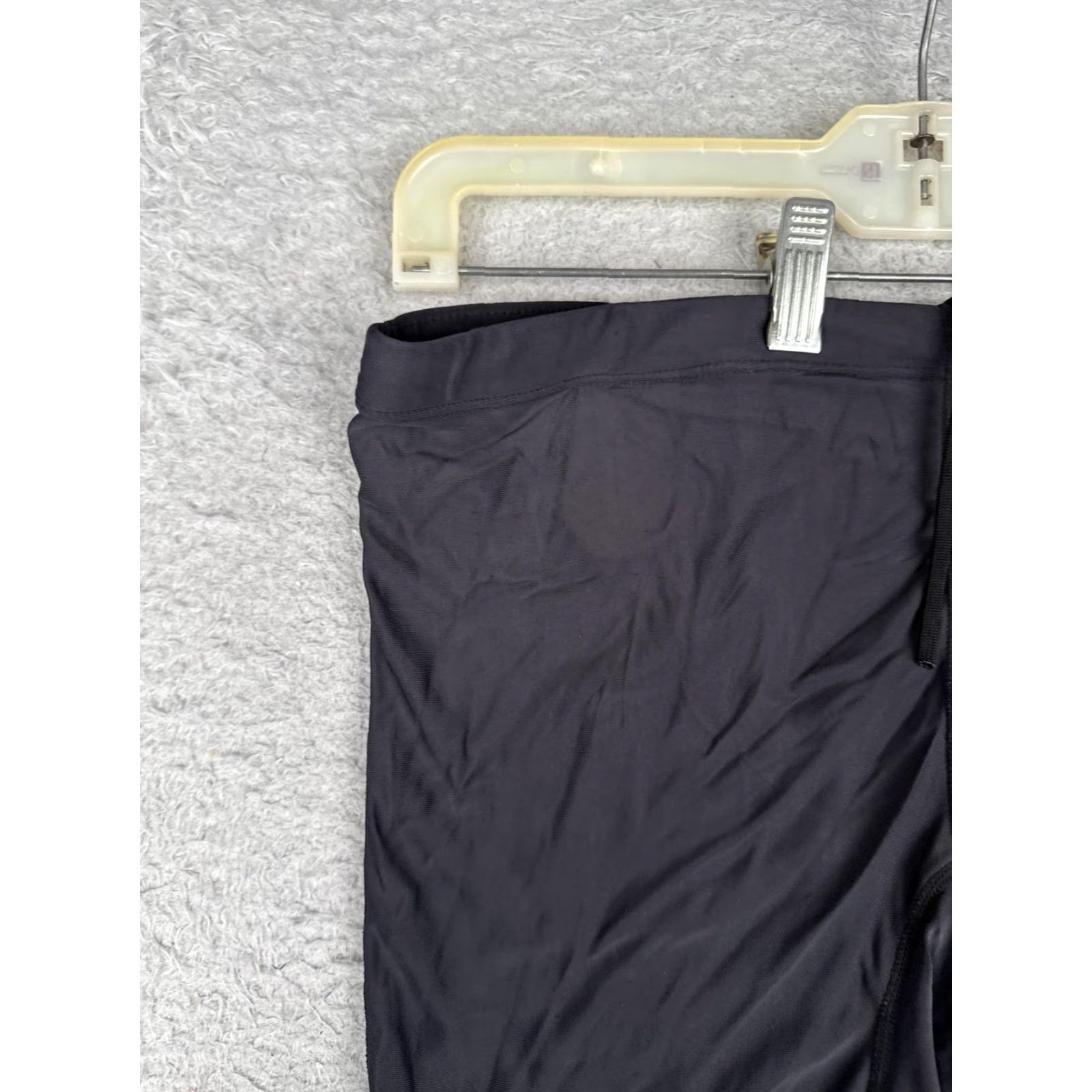 Swims Nike Swim Jammer Shorts Mens 38 Black Compression Drawstring Training Athletic Size US 38 / EU 54 - 4 Thumbnail