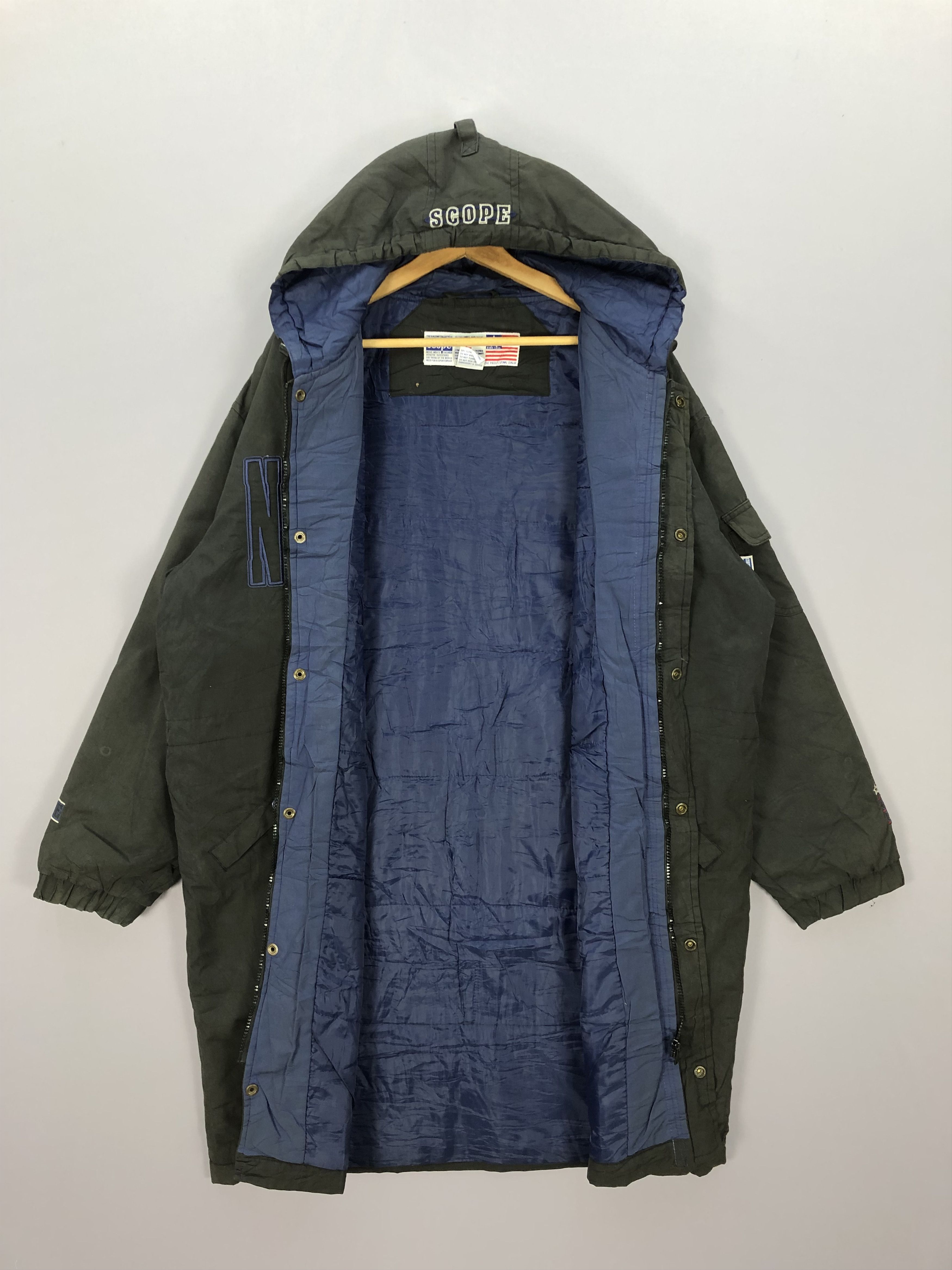 Vintage Vintage Scope Naughtys Hoodie Windbreaker Coach Jackets Size US L / EU 52-54 / 3 - 10 Thumbnail