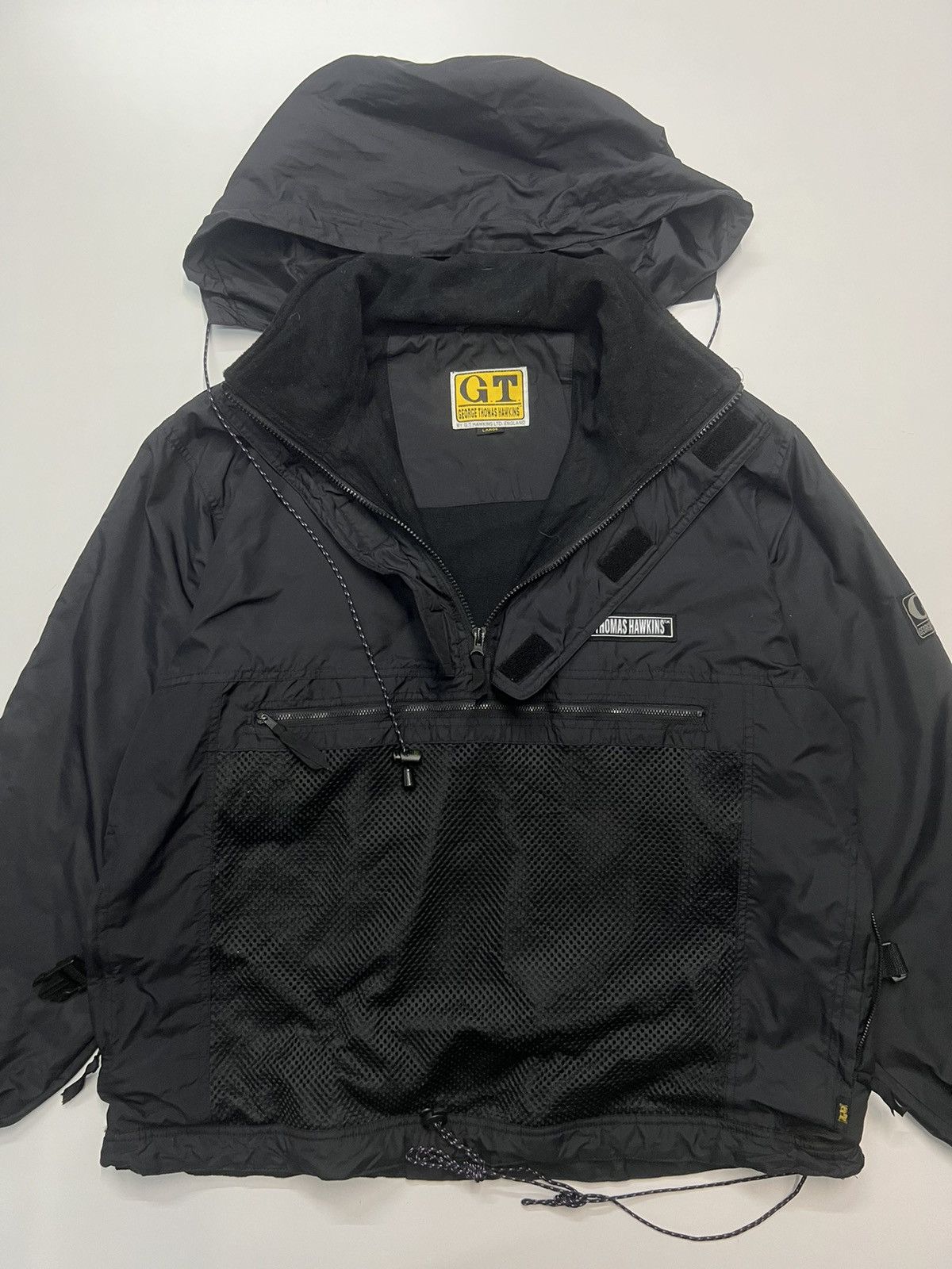 Japanese Brand GEORGE THOMAS HAWKINS HALF ZIPPER JACKET Size US L / EU 52-54 / 3 - 5 Thumbnail