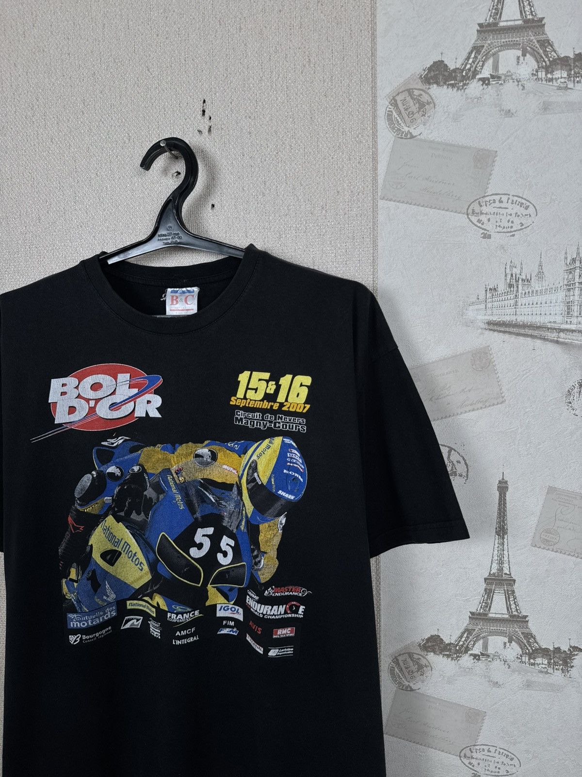 Other Vintage Bol D’or T shirt Moto Racing Biker 2XL Streetwear Size US XXL / EU 58 / 5 - 7 Thumbnail