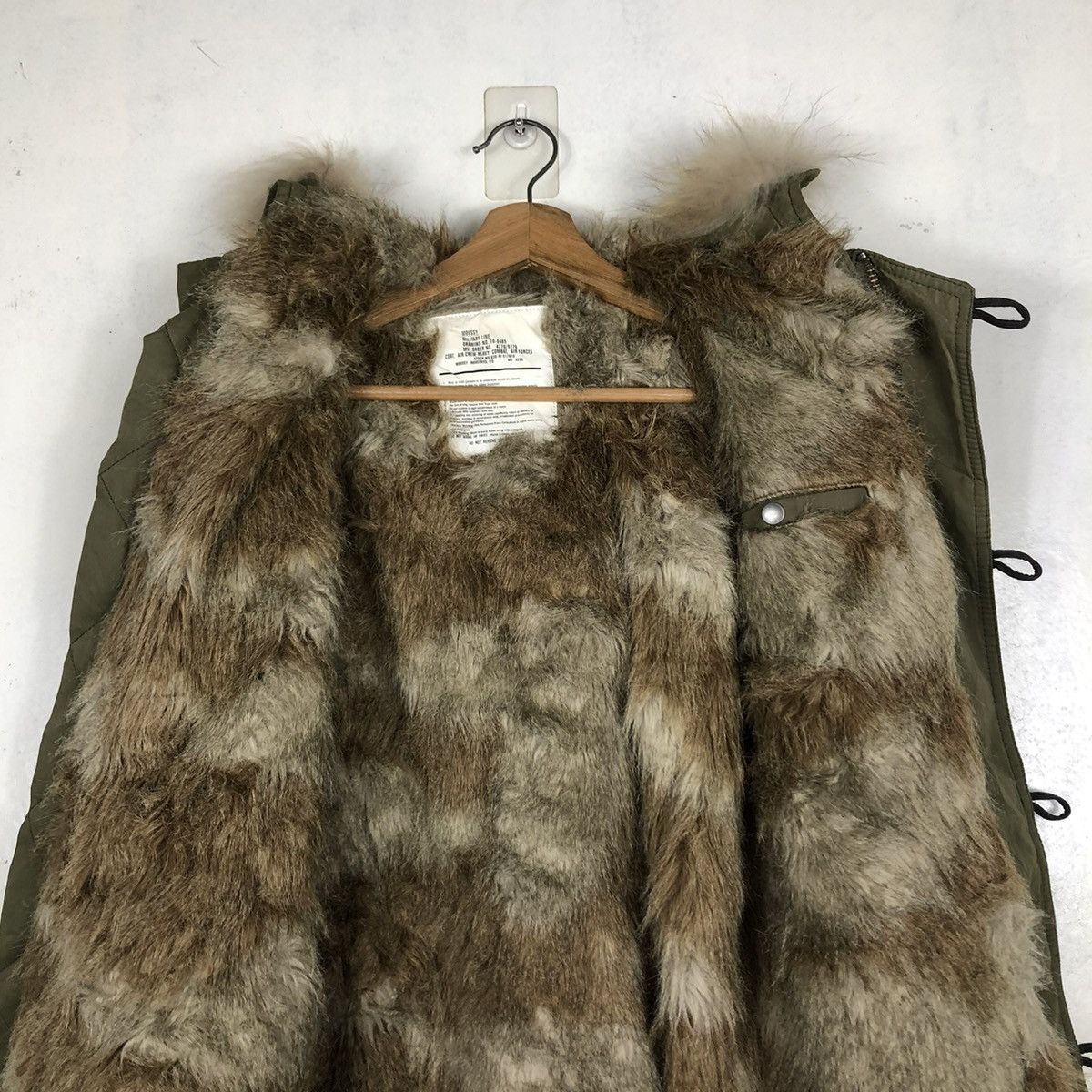 Japanese Brand 📌BIKER JACKET PARKA MINK FUR HOODIE MOUSSY MILITARY DESIGN Size US S / EU 44-46 / 1 - 16 Thumbnail