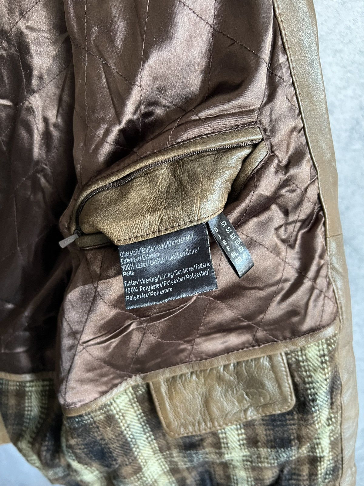 Leather Vintage Arizona Leather Jacket Marcucci Skins USA Air Force Size US L / EU 52-54 / 3 - 11 Thumbnail