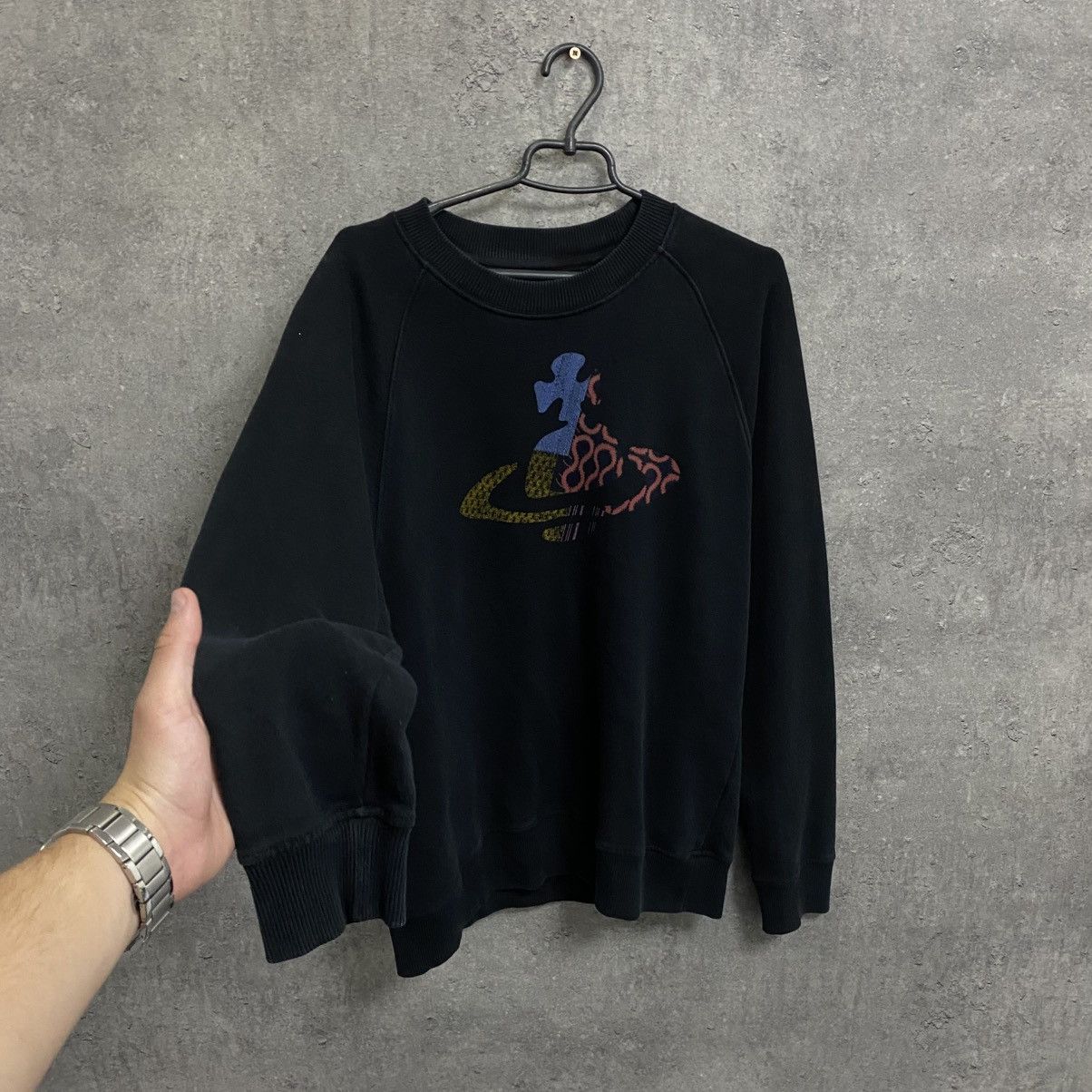 Vivienne Westwood Vintage Vivienne Westwood Sweatshirt Y2K Big Logo Size US XS / EU 42 / 0 - 2 Thumbnail
