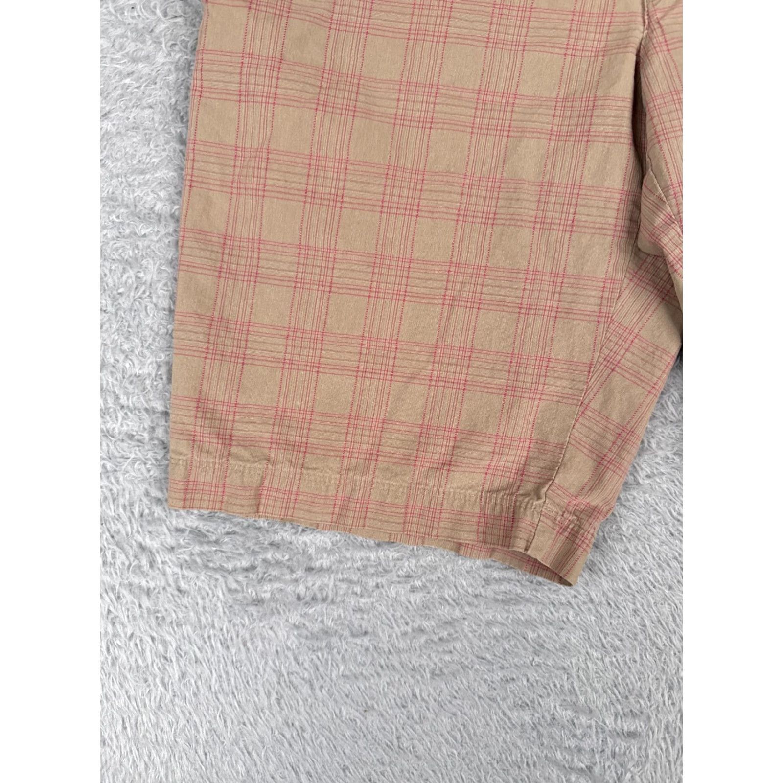 The North Face The North Face Shorts Women 8 Beige Plaid Chino 100% Cotton Flat Golf Hike 30x11 Size 30" / US 8 / IT 44 - 3 Thumbnail