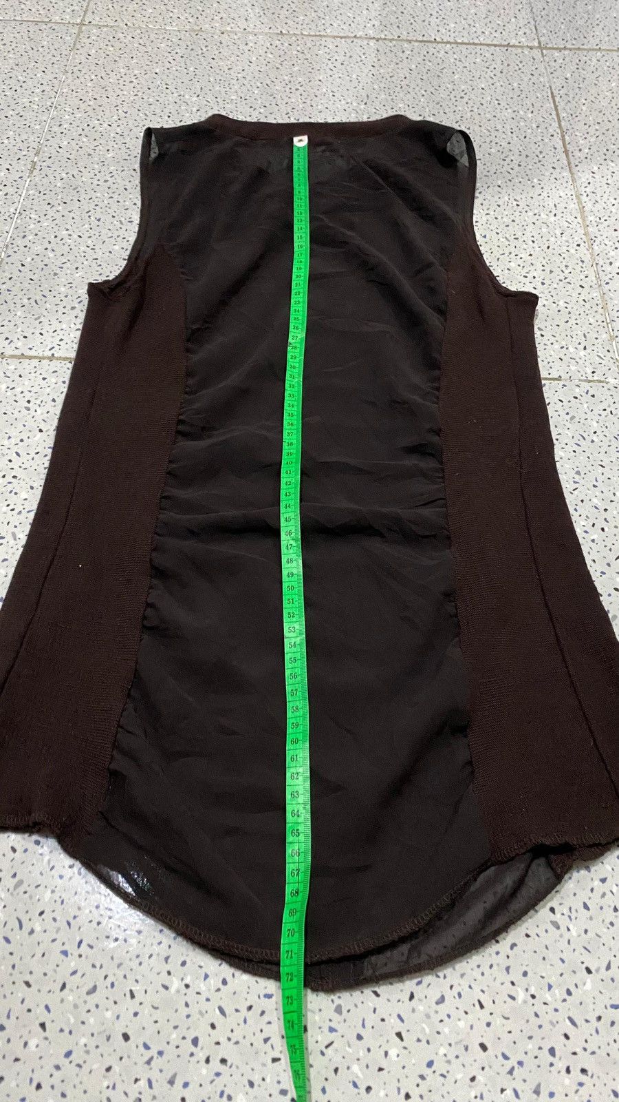 Issey Miyake × Zucca Issey Miyake Zucca Sleeveless Mesh Cardigan Size M / US 6-8 / IT 42-44 - 15 Thumbnail