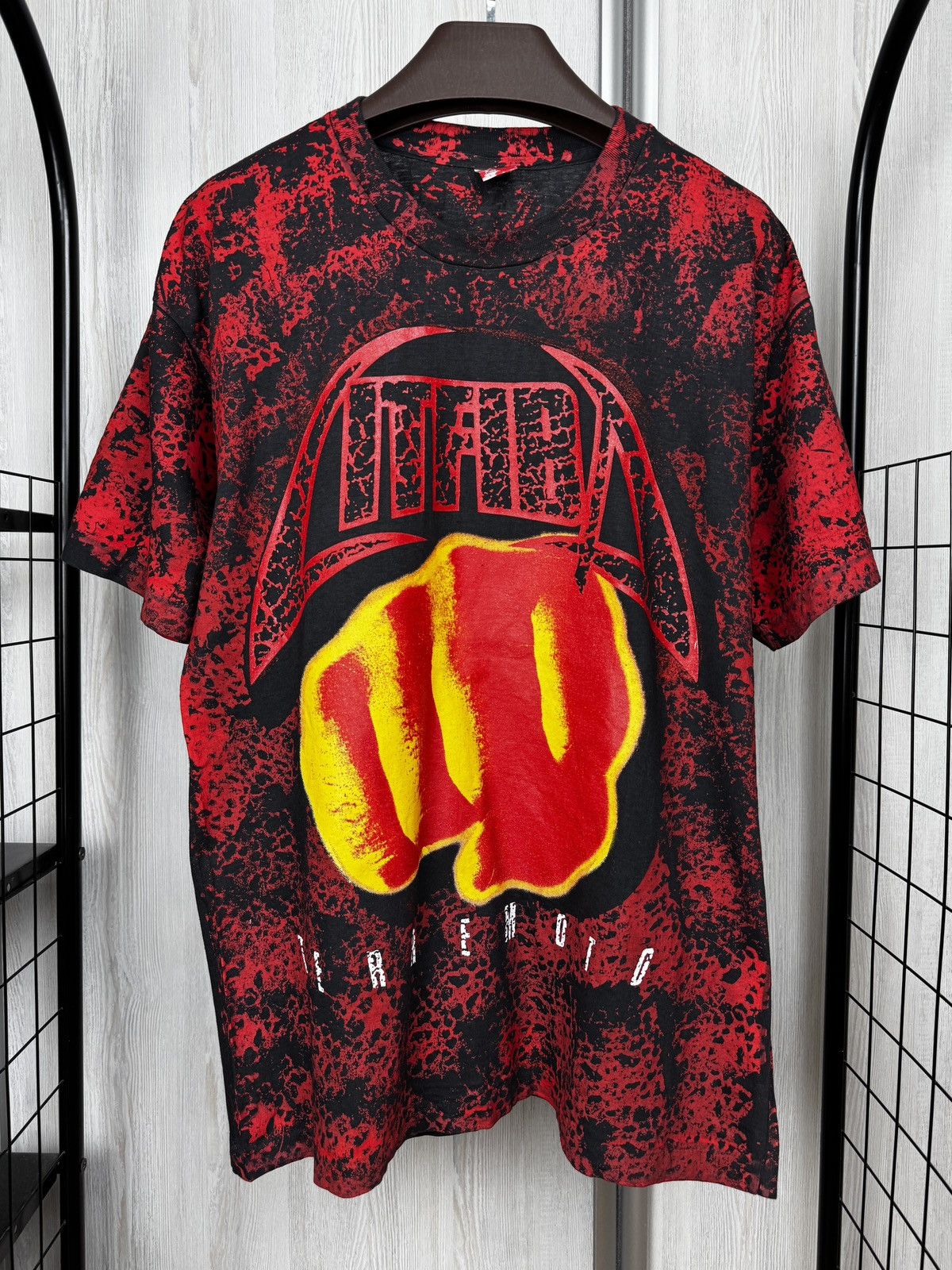 Band Tees Vintage LITFIBA “Terremoto” 90s Band Tee – Size L-XL Size US XL / EU 56 / 4 - 2 Thumbnail