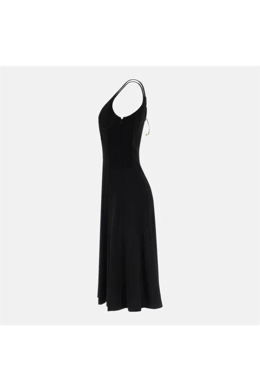 Off-White o1y1125 Midi Dress in Black Size XS / US 0-2 / IT 36-38 - 3 Thumbnail
