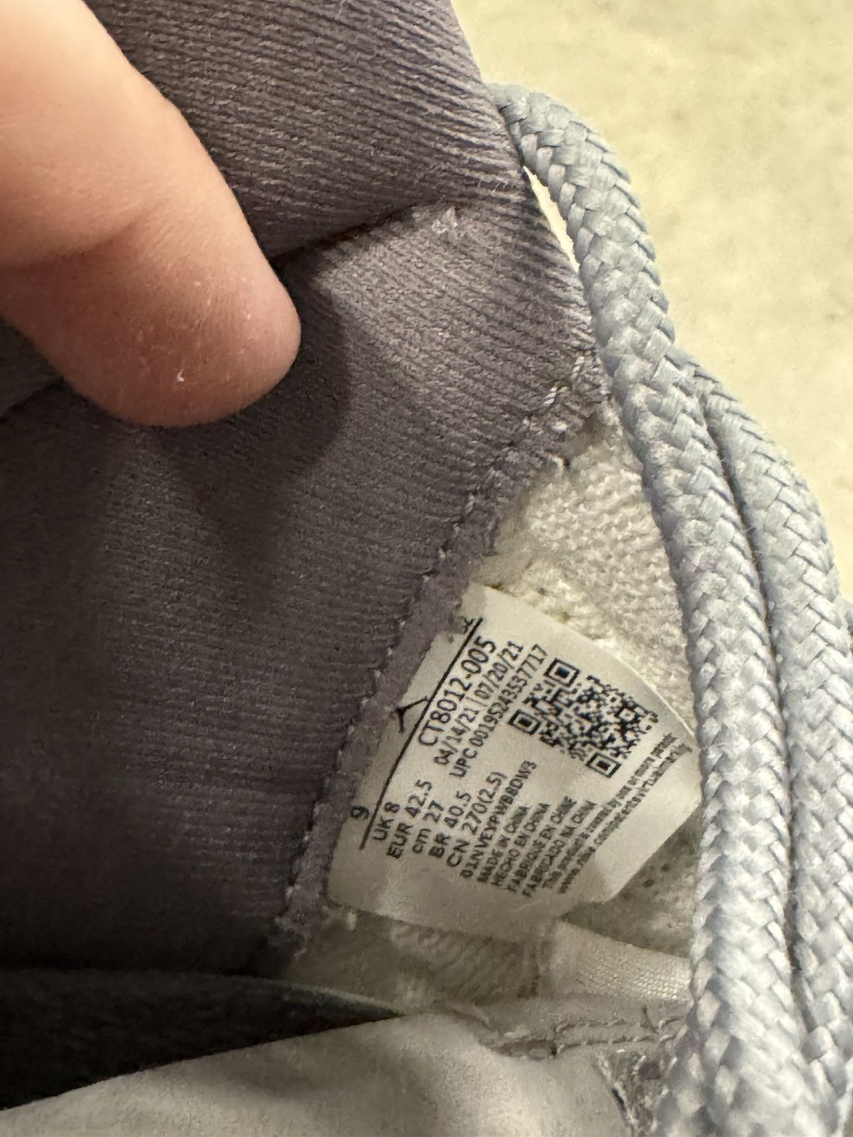 Jordan Brand Jordan 11 Retro Cool Grey 2021 Size 9 Size US 9 / EU 42 - 7 Thumbnail