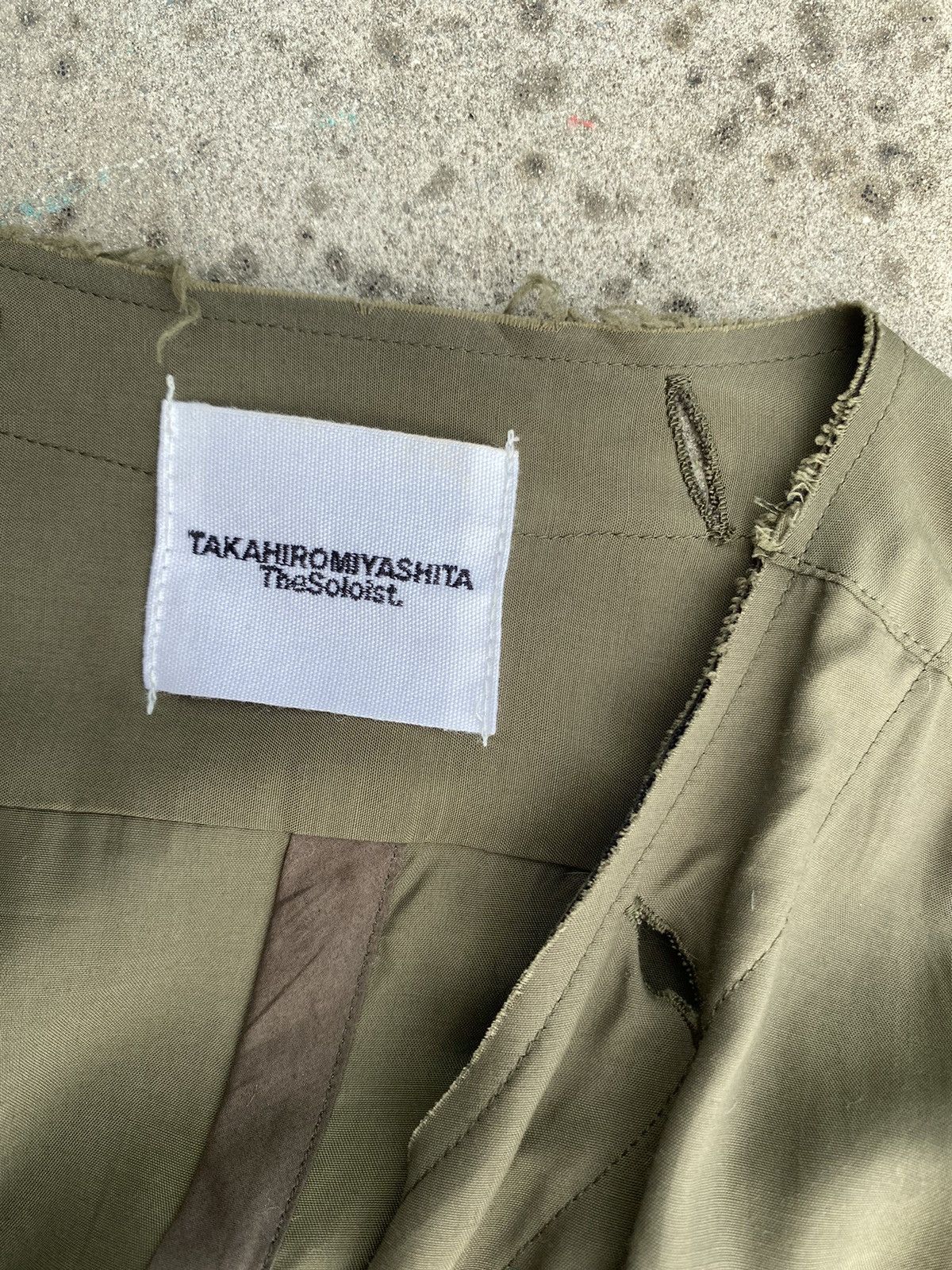 Takahiromiyashita The Soloist. Takahiromiyashita Bondage Shirt Size US M / EU 48-50 / 2 - 2 Thumbnail