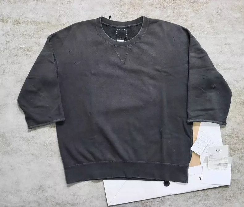 Visvim Visvim Visvim Jumbo Sweat 3/4 Sleeve Hoodie-2506 Size US L / EU 52-54 / 3 - 1 Thumbnail