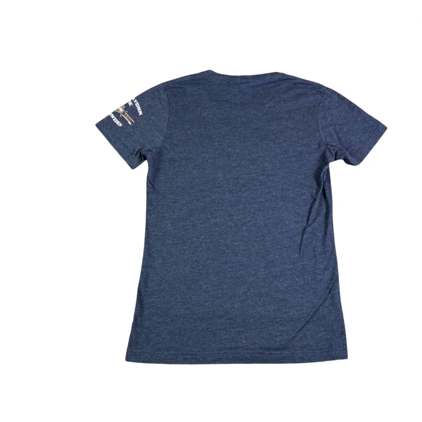 Harley Davidson Harley-Davidson T-Shirt Womens Small Blue Heather 2010 Graphic Country Sweden Goteborg Harley-Davidson Logo Casual Size S / US 4 / IT 40 - 2 Thumbnail