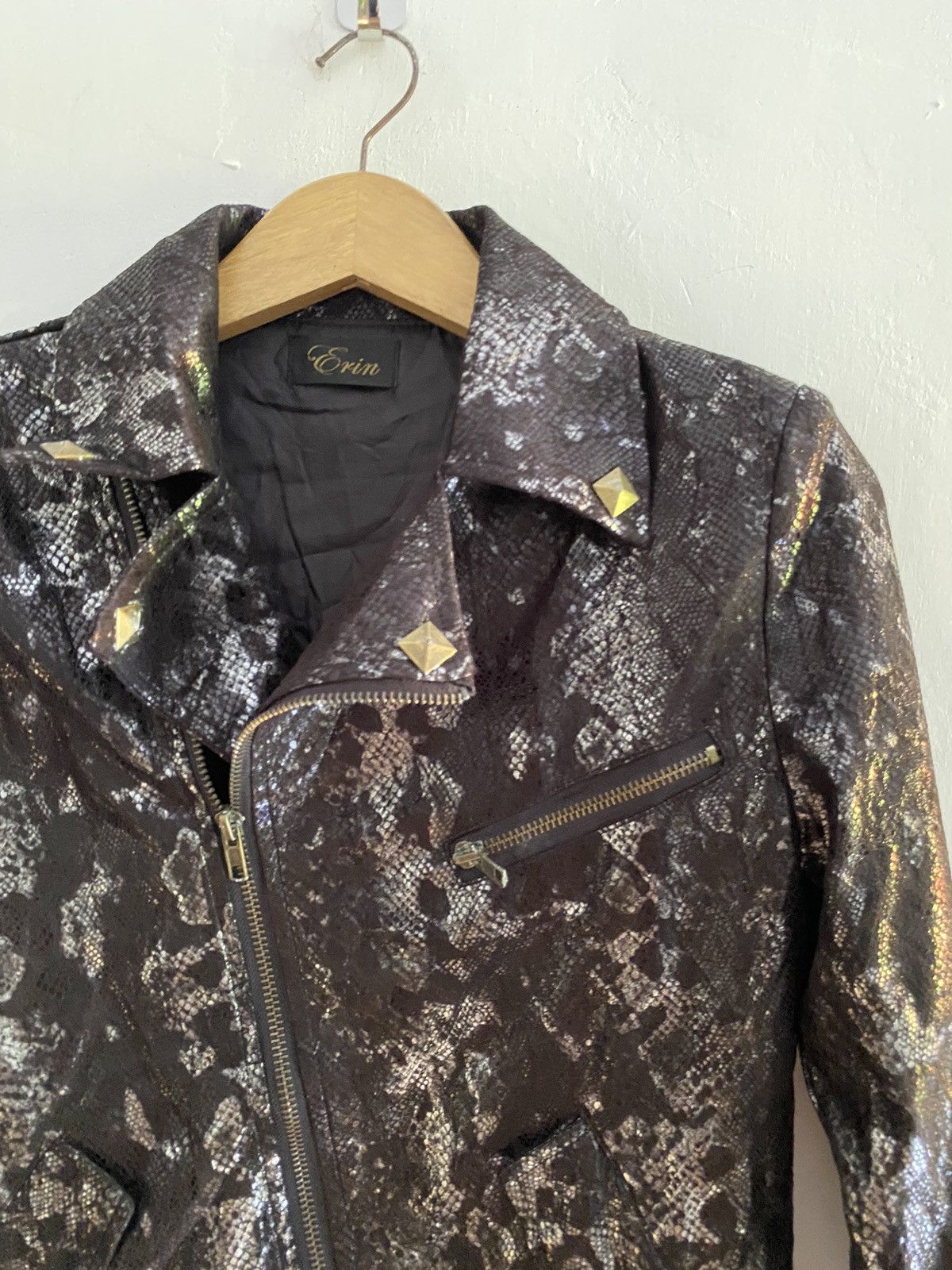 Yasuyuki Ishii Japanese Erin snake skin punk jacket Size US M / EU 48-50 / 2 - 3 Thumbnail